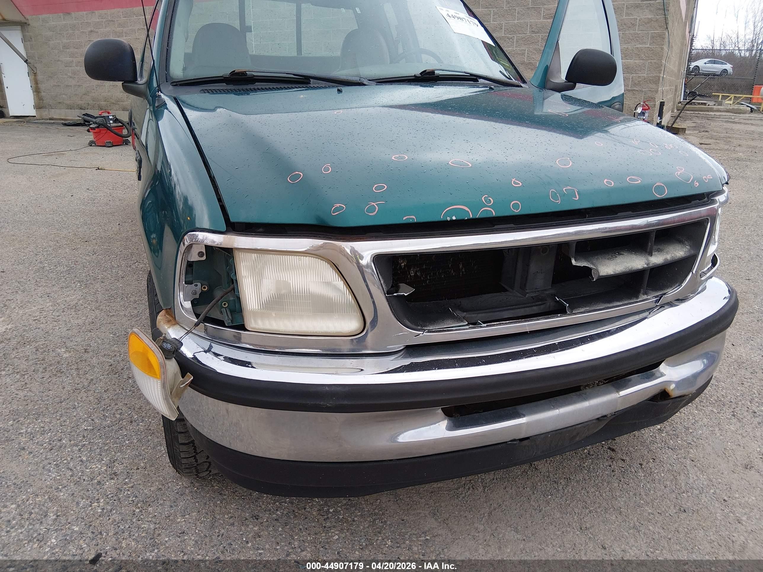 1998 Ford F-150 Lariat/standard/xl/xlt Green vin: 1FTZX1761WNC03557