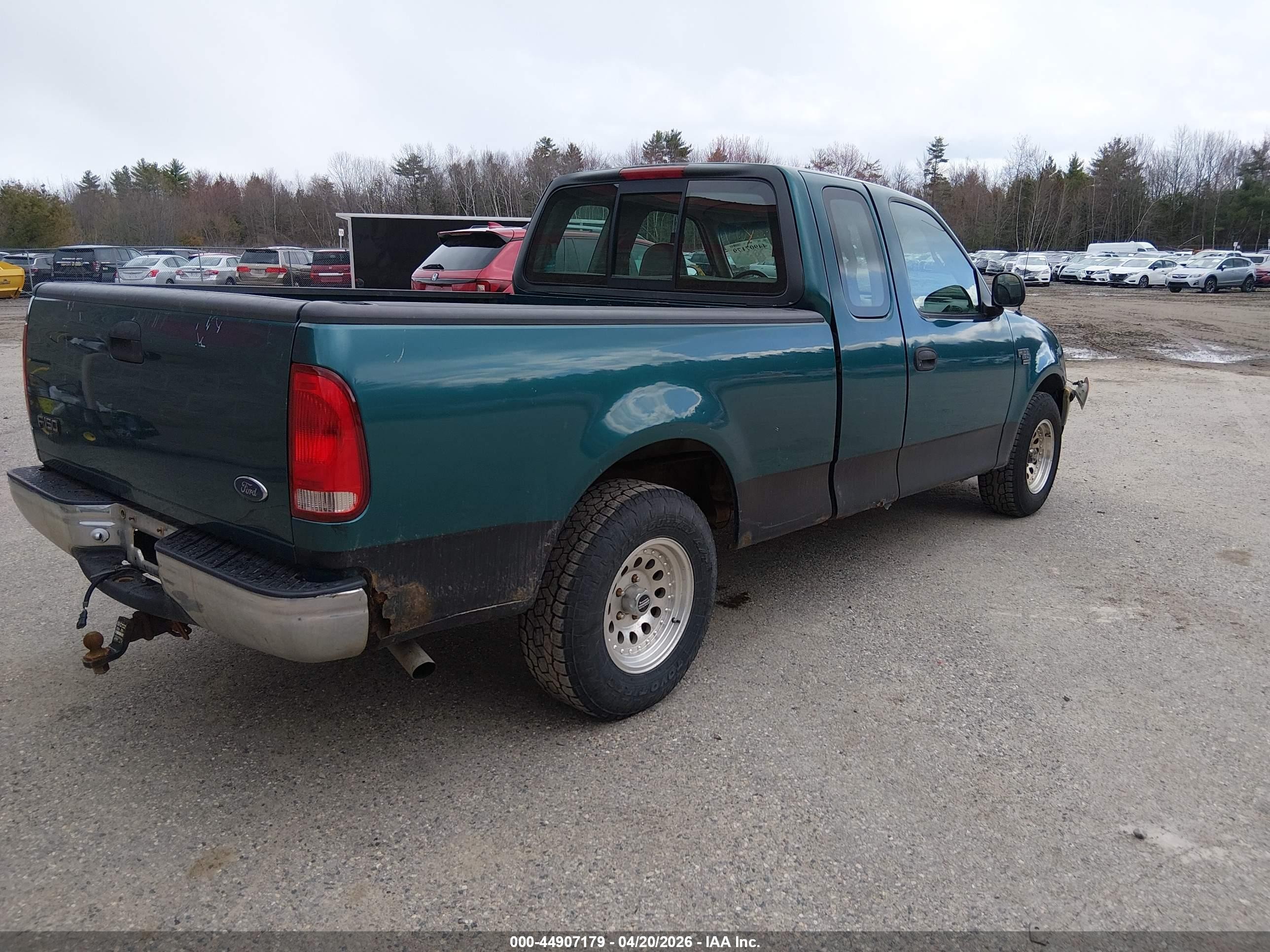 1998 Ford F-150 Lariat/standard/xl/xlt Green vin: 1FTZX1761WNC03557