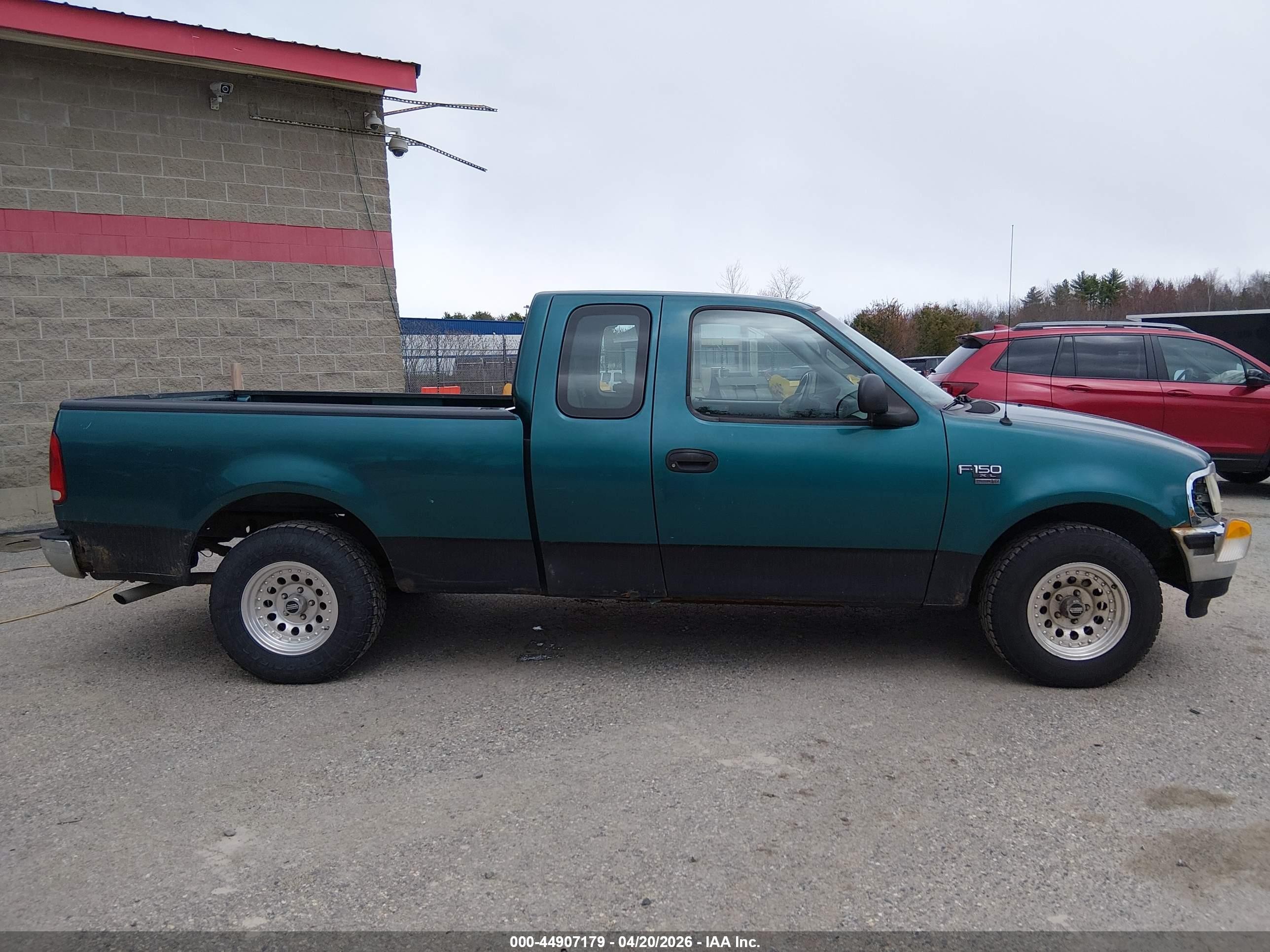 1998 Ford F-150 Lariat/standard/xl/xlt Green vin: 1FTZX1761WNC03557