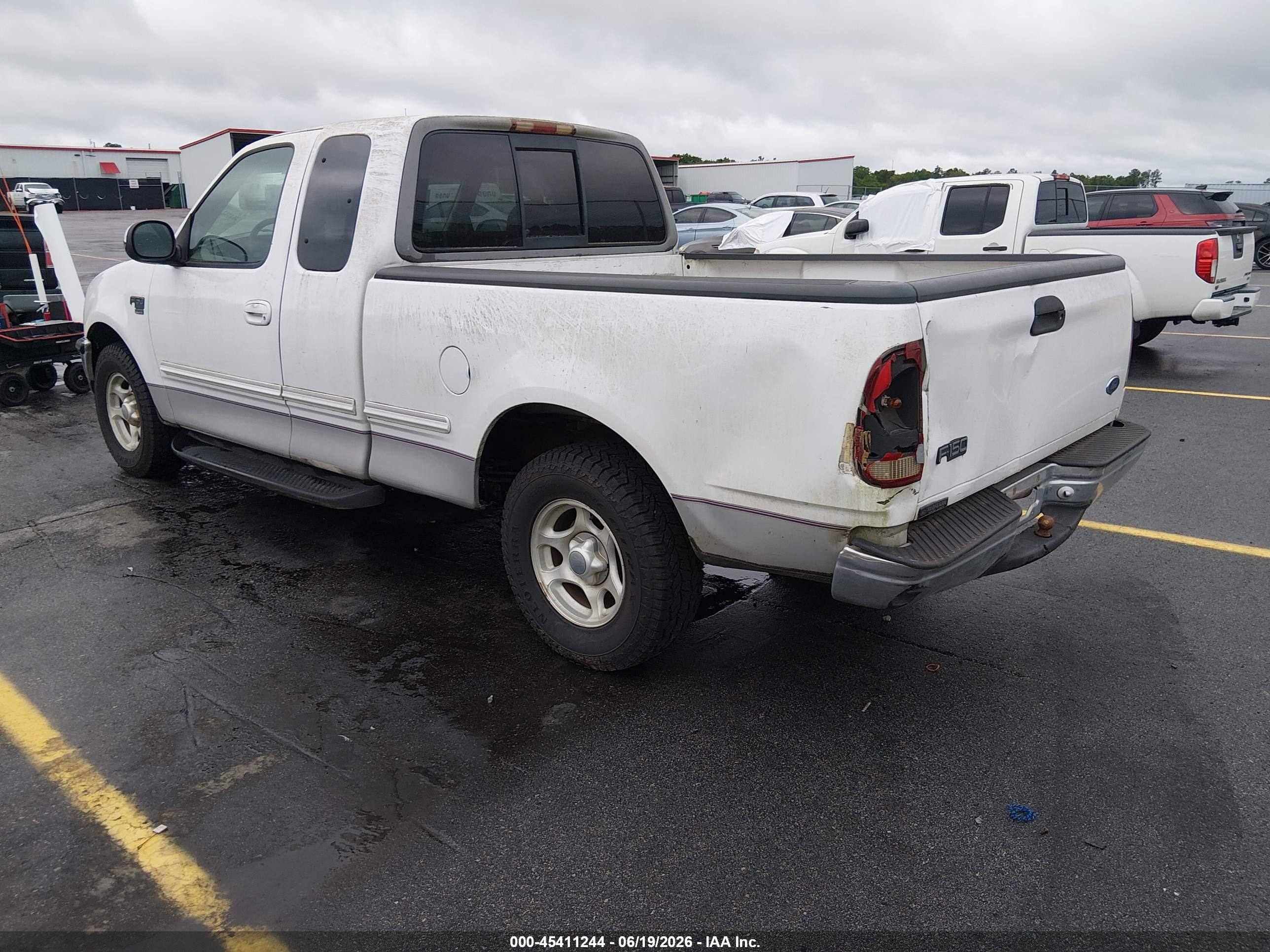 1998 Ford F-150 Lariat/standard/xl/xlt White vin: 1FTZX1762WNB85358