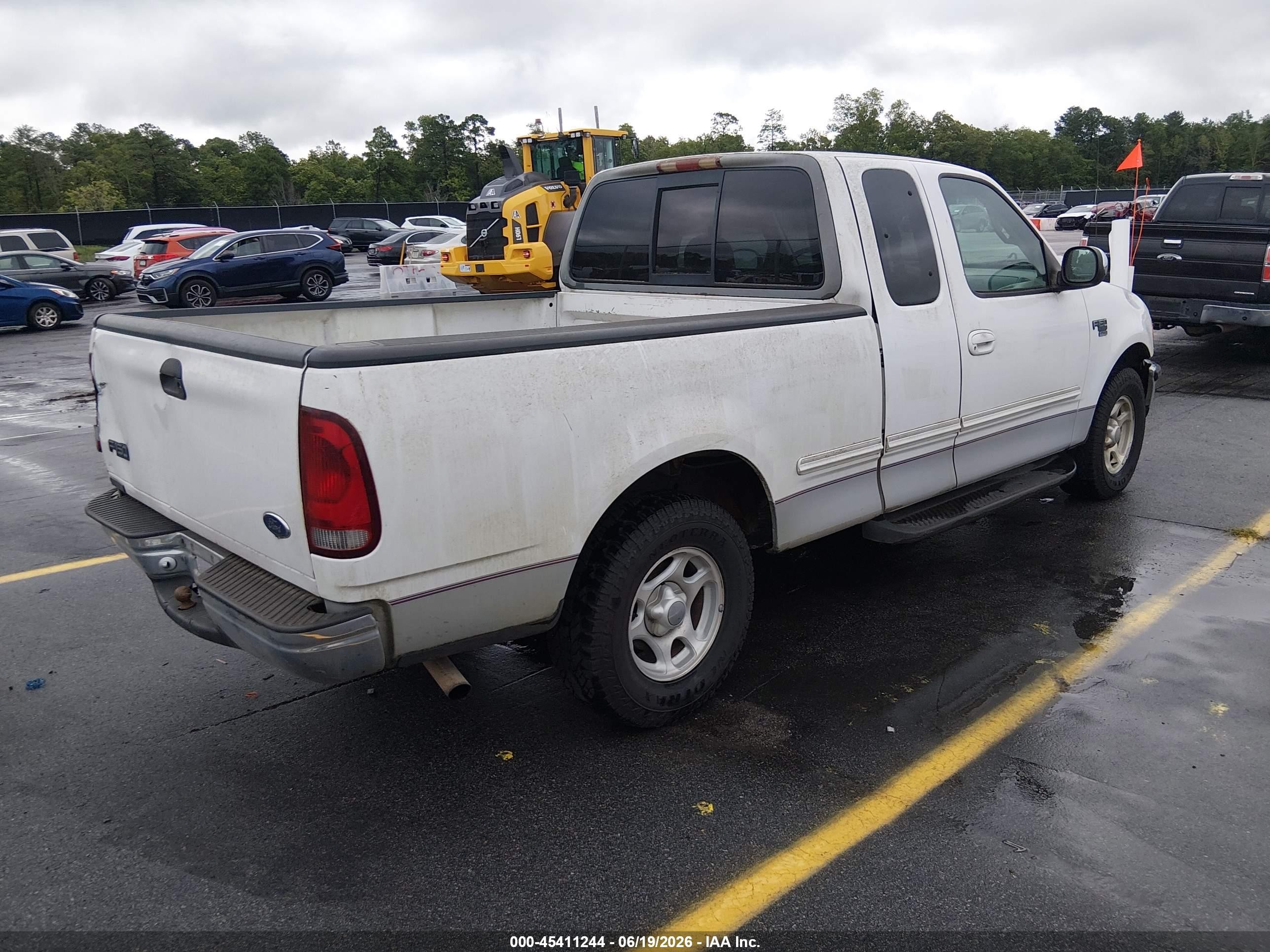 1998 Ford F-150 Lariat/standard/xl/xlt White vin: 1FTZX1762WNB85358