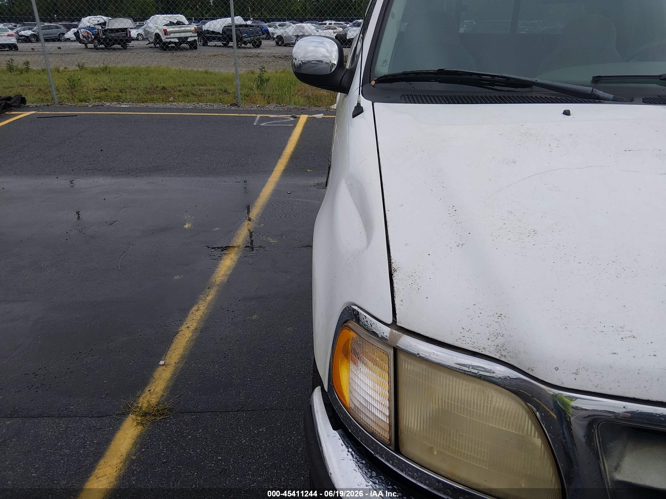 1998 Ford F-150 Lariat/standard/xl/xlt White vin: 1FTZX1762WNB85358