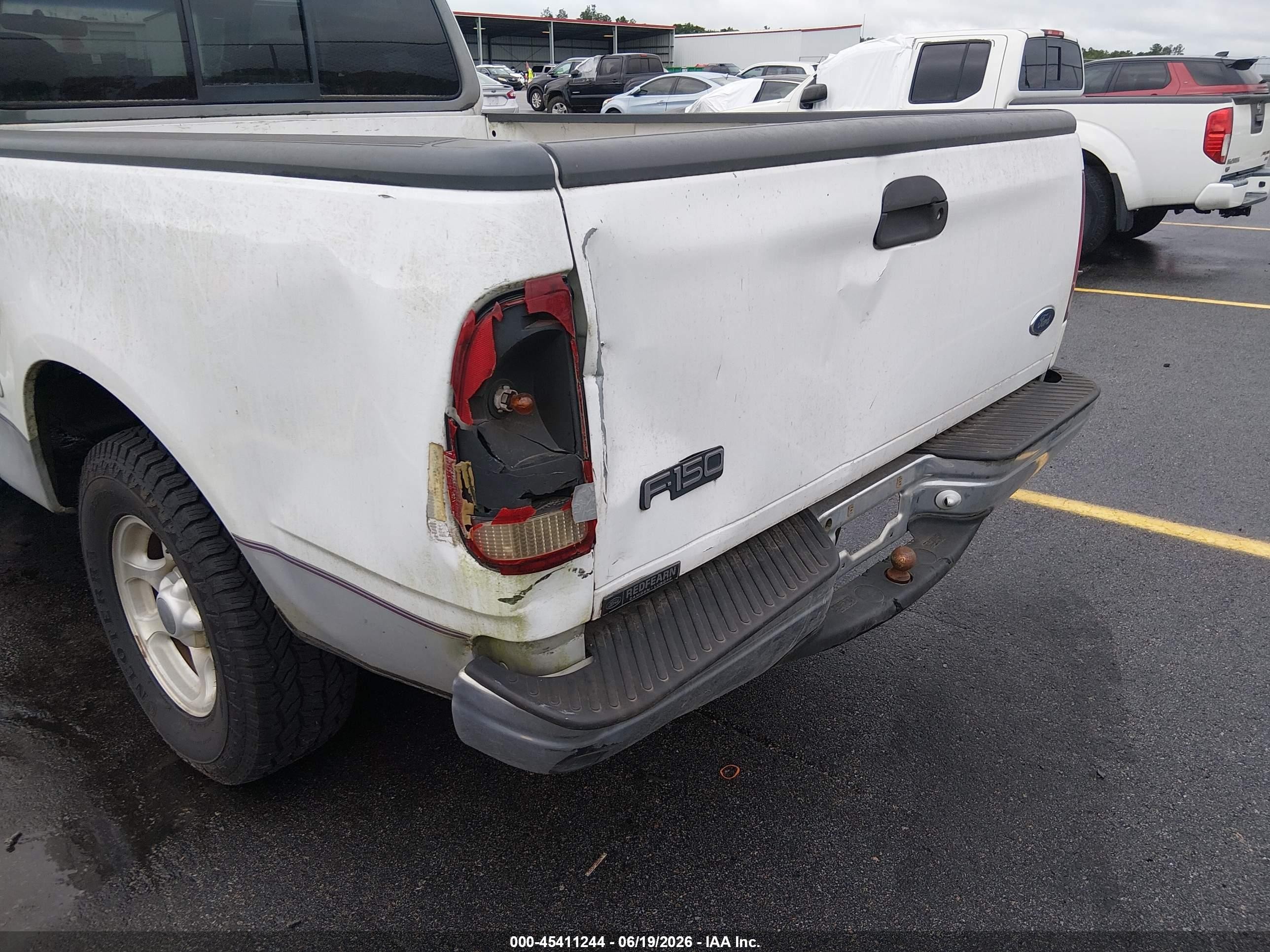 1998 Ford F-150 Lariat/standard/xl/xlt White vin: 1FTZX1762WNB85358