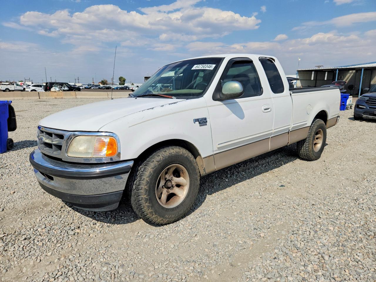 1998 Ford F150 White vin: 1FTZX1763WKA15222