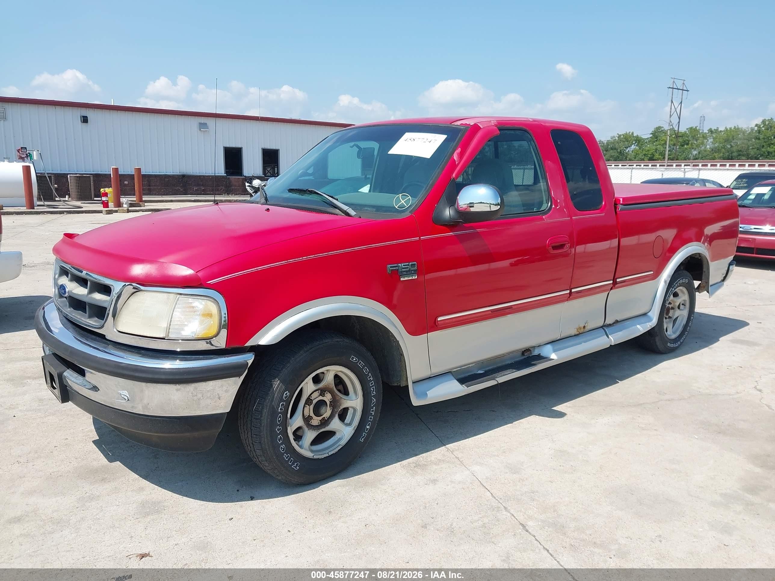 1998 Ford F150   Red vin: 1FTZX1764WNA45828