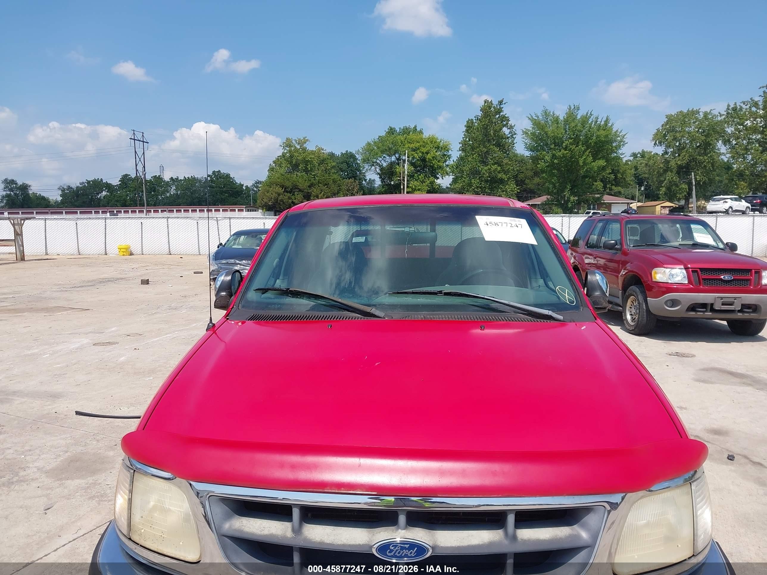 1998 Ford F150   Red vin: 1FTZX1764WNA45828