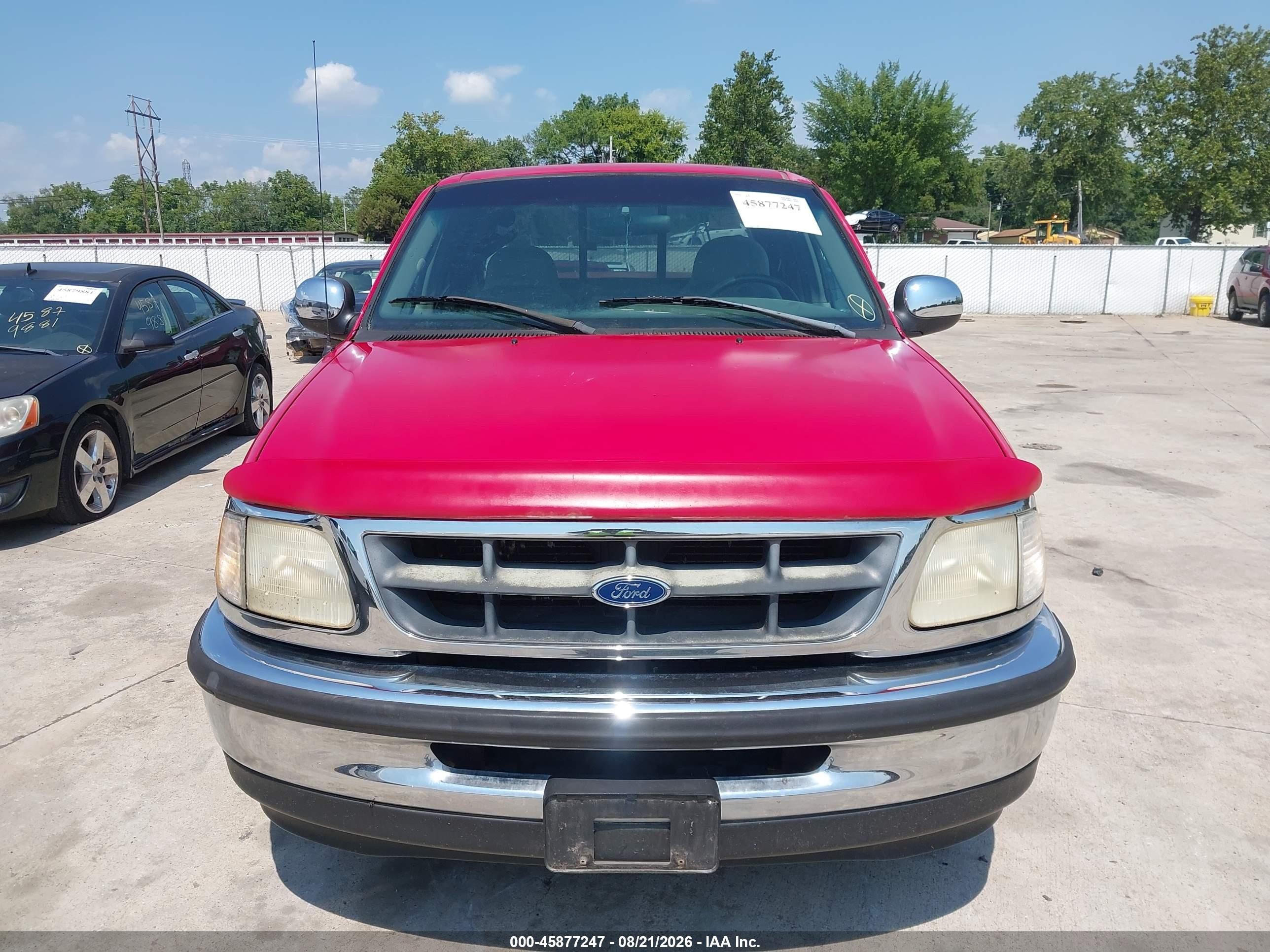 1998 Ford F150   Red vin: 1FTZX1764WNA45828