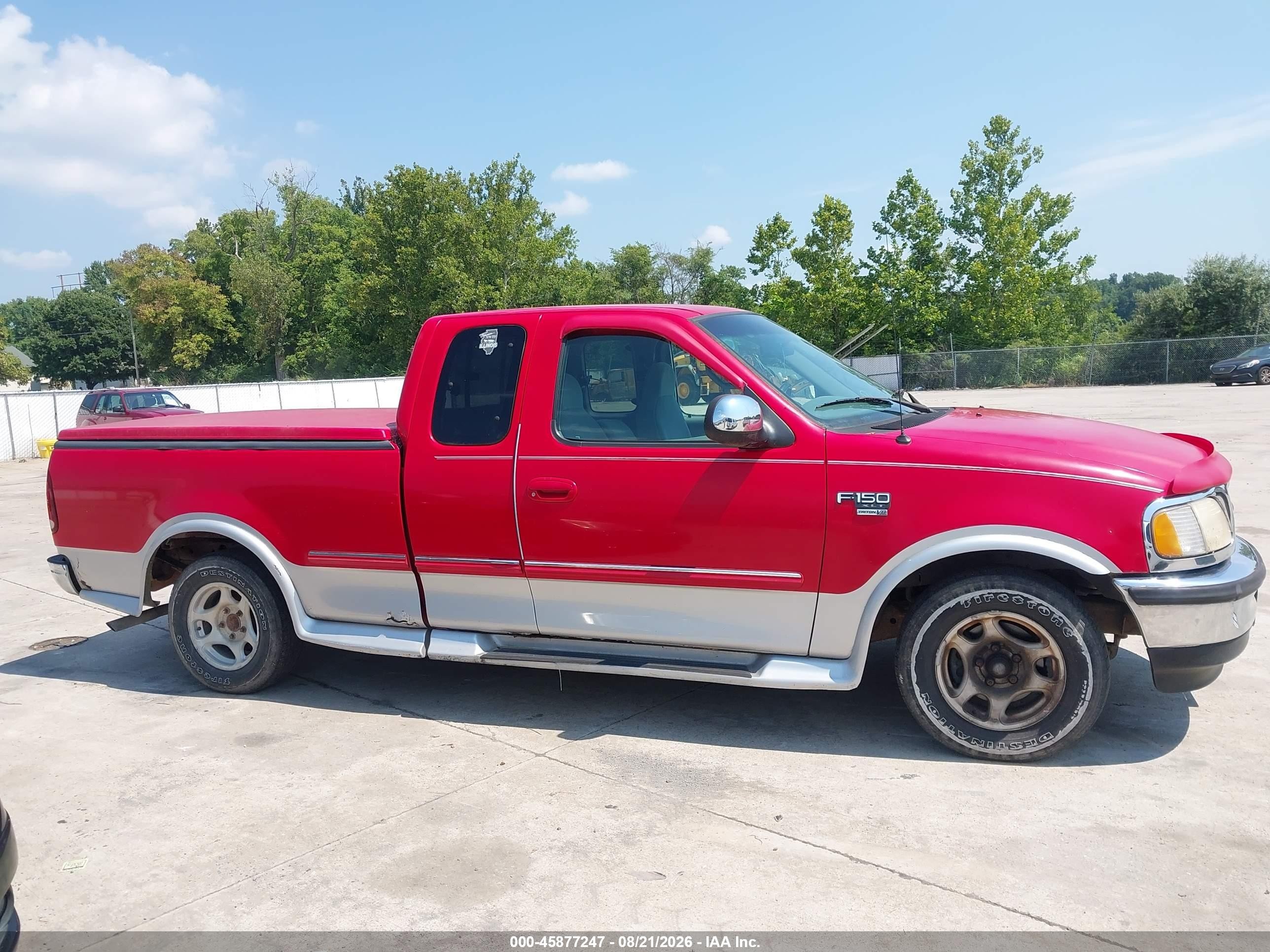 1998 Ford F150   Red vin: 1FTZX1764WNA45828