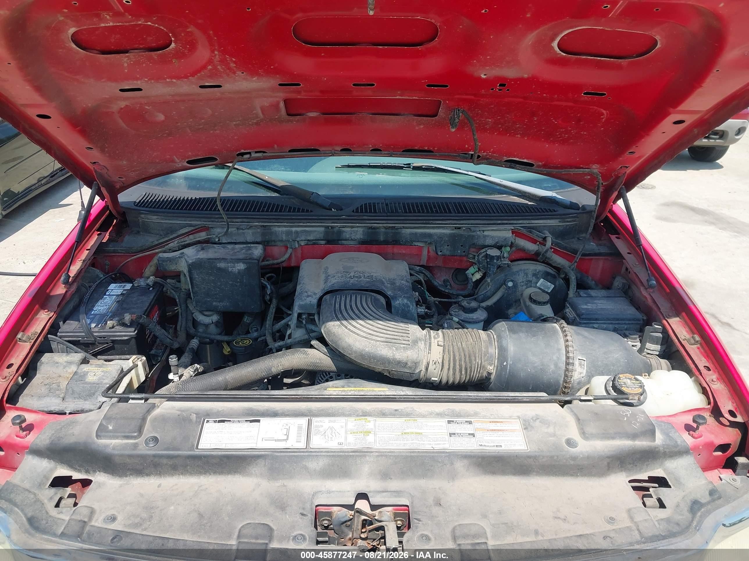 1998 Ford F150   Red vin: 1FTZX1764WNA45828