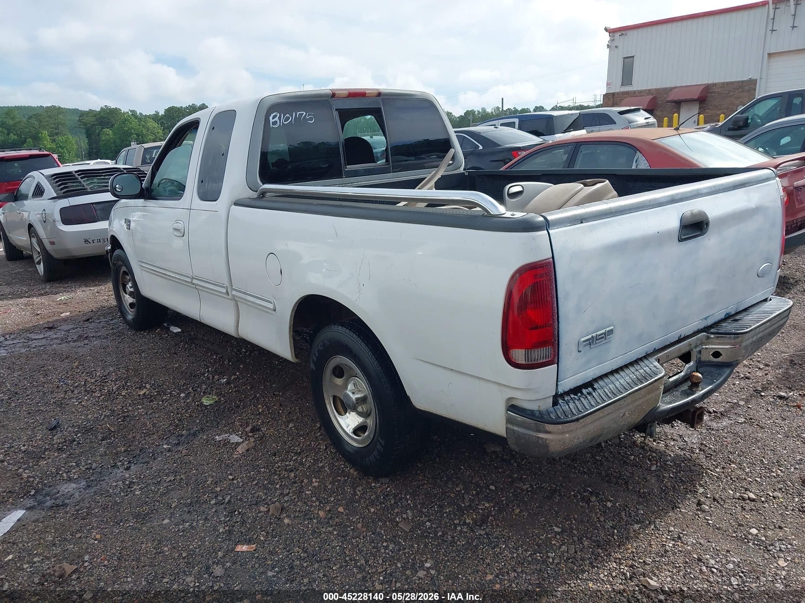 1998 Ford F-150 Lariat/standard/xl/xlt White vin: 1FTZX1764WNB10175