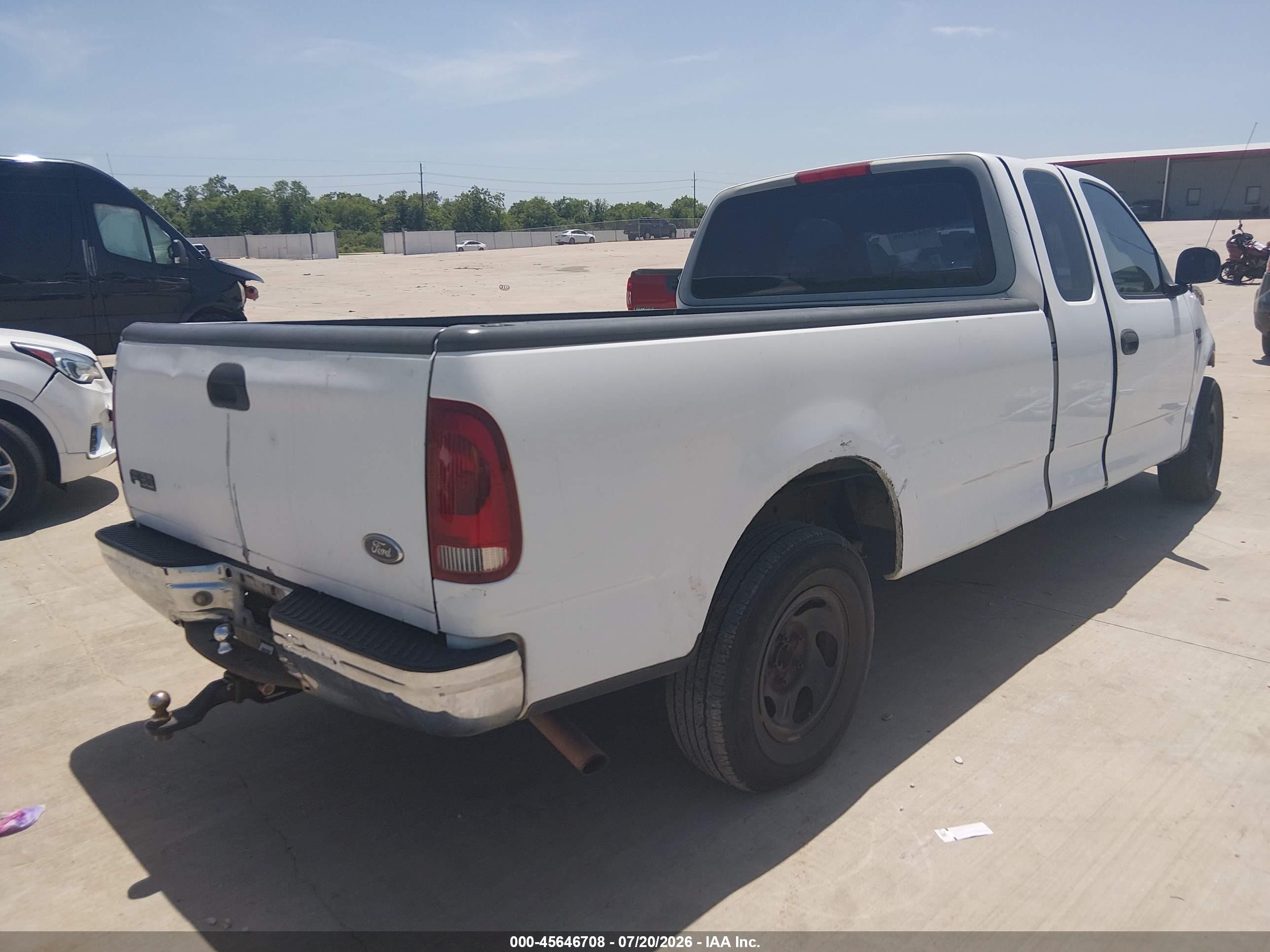 1998 Ford F-150 Lariat/standard/xl/xlt Белый vin: 1FTZX1766WNA19585