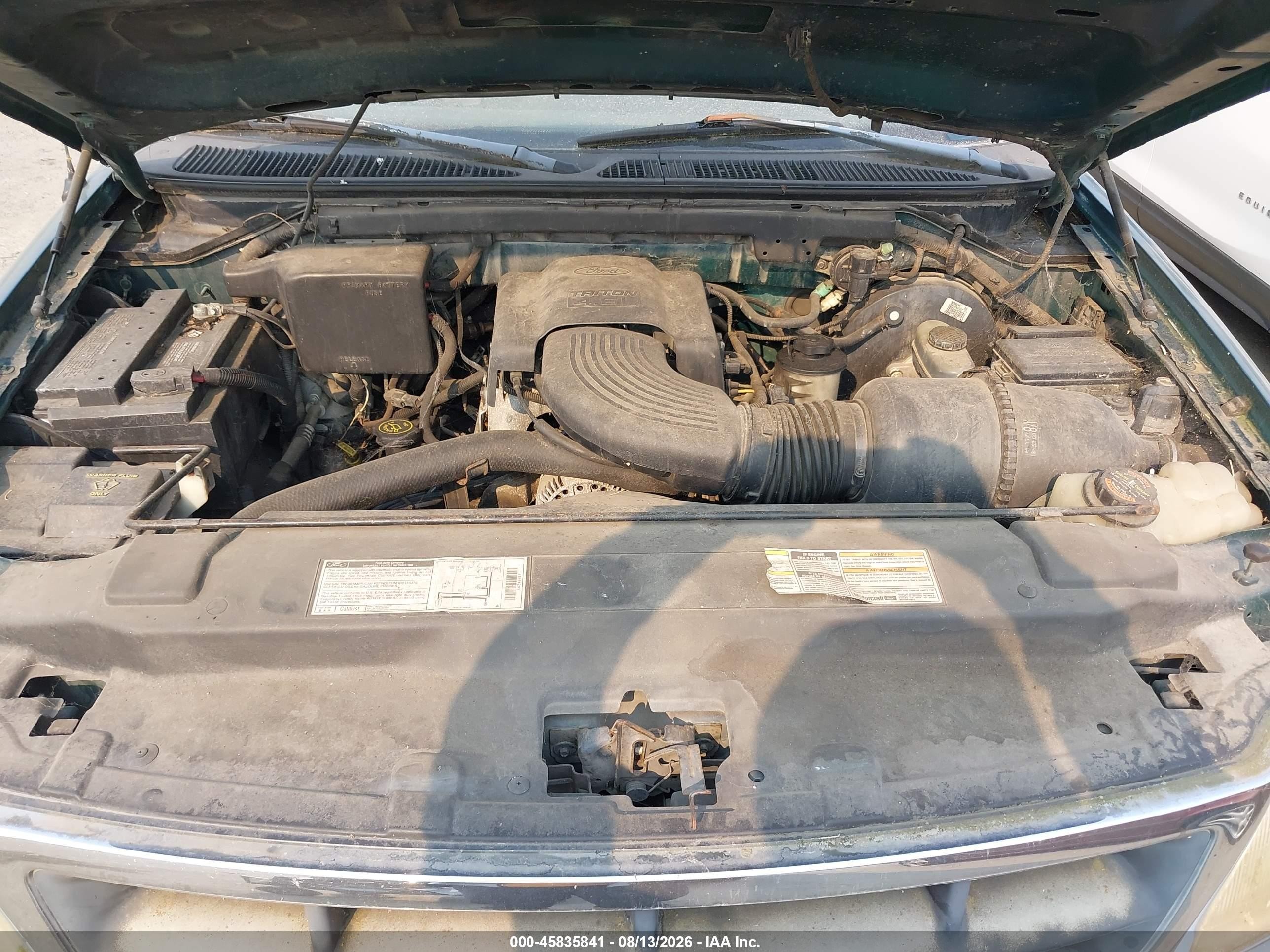 1998 Ford F-150 Lariat/standard/xl/xlt Green vin: 1FTZX1766WNC23027