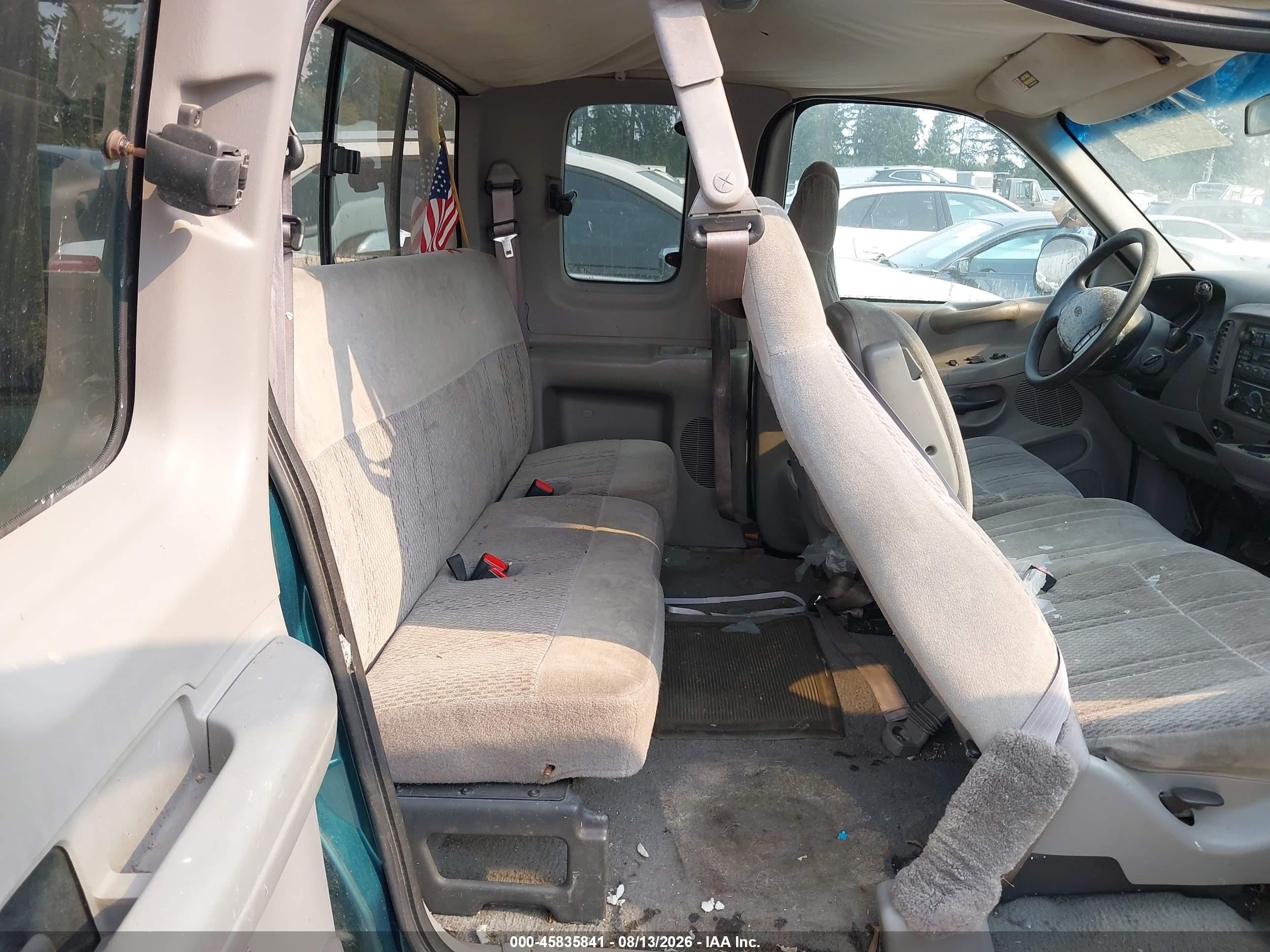 1998 Ford F-150 Lariat/standard/xl/xlt Green vin: 1FTZX1766WNC23027