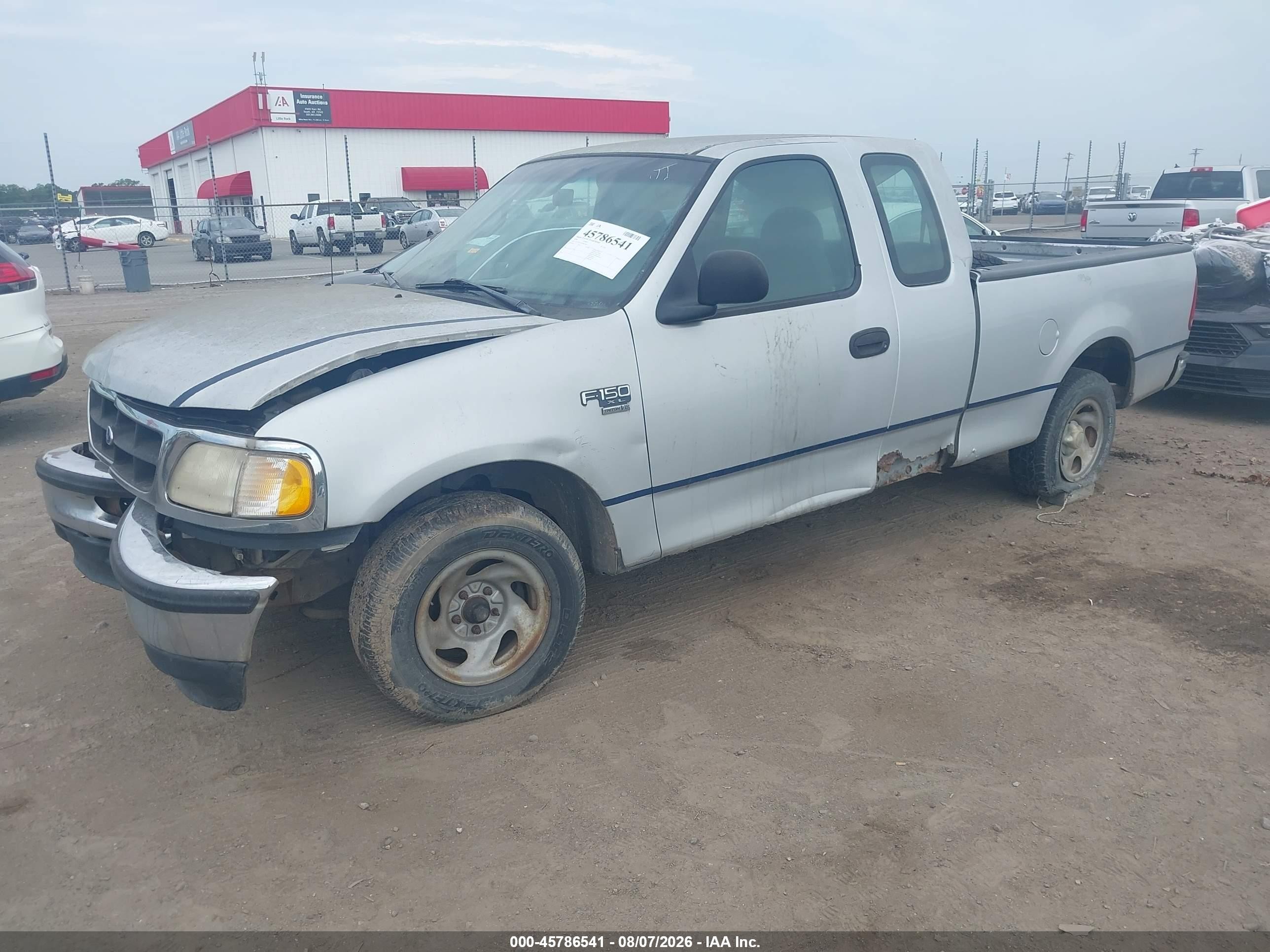 1998 Ford F-150 Lariat/standard/xl/xlt Silver vin: 1FTZX1767WNA72845