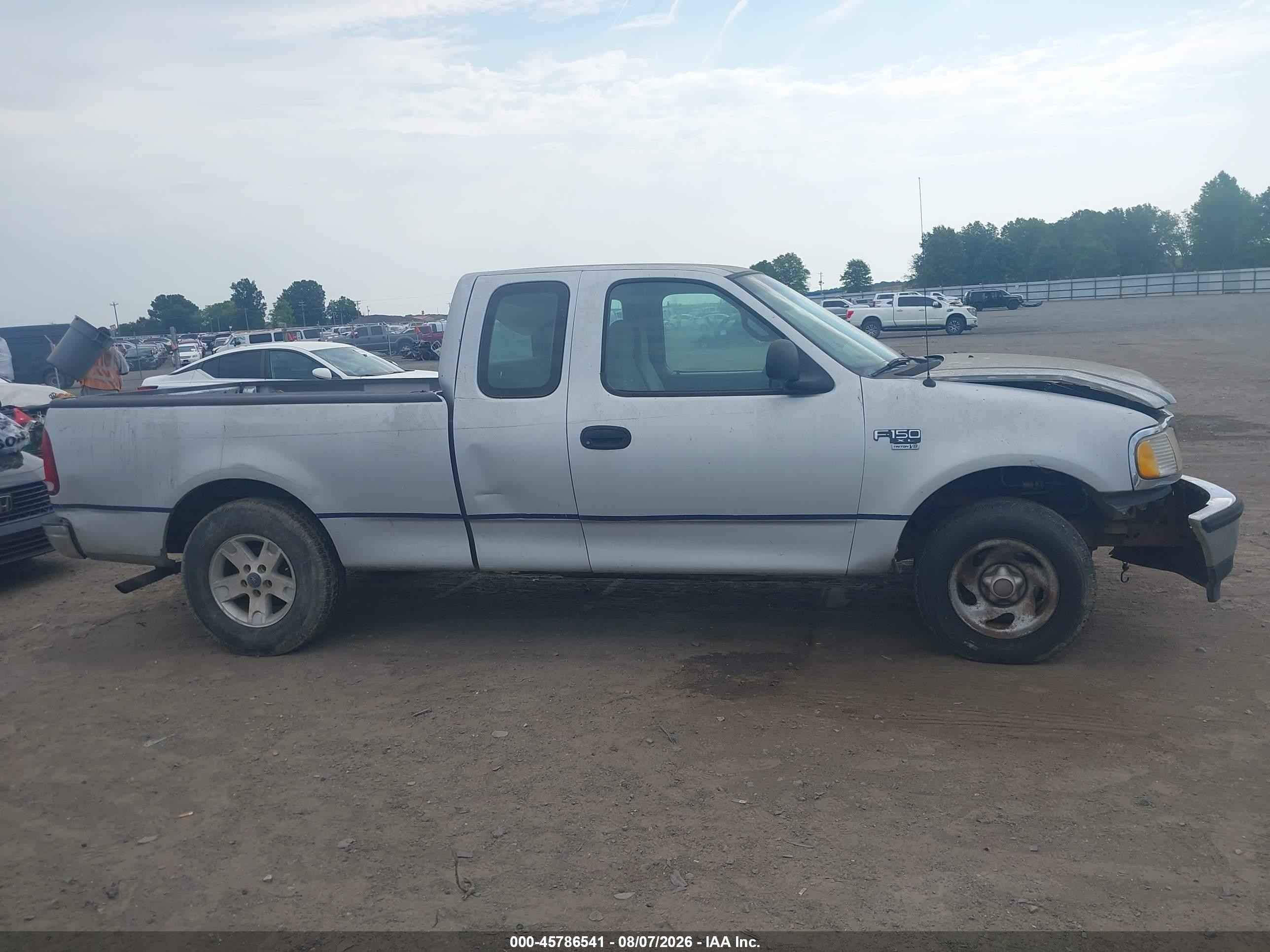 1998 Ford F-150 Lariat/standard/xl/xlt Silver vin: 1FTZX1767WNA72845
