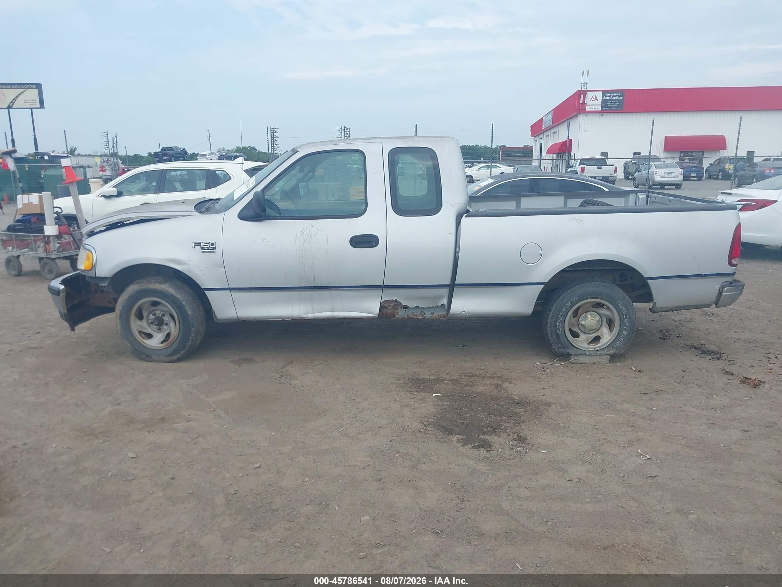 1998 Ford F-150 Lariat/standard/xl/xlt Silver vin: 1FTZX1767WNA72845