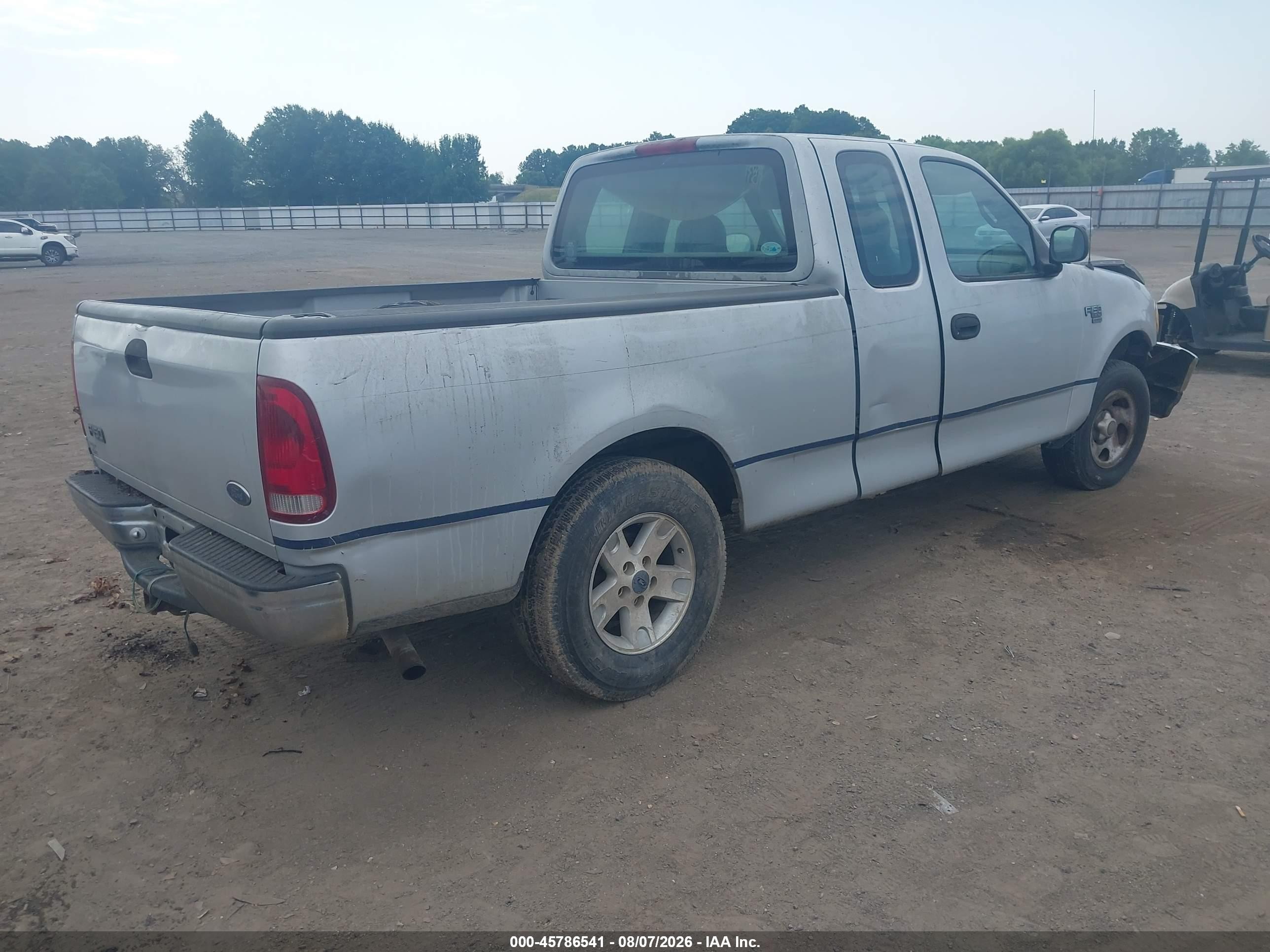 1998 Ford F-150 Lariat/standard/xl/xlt Silver vin: 1FTZX1767WNA72845