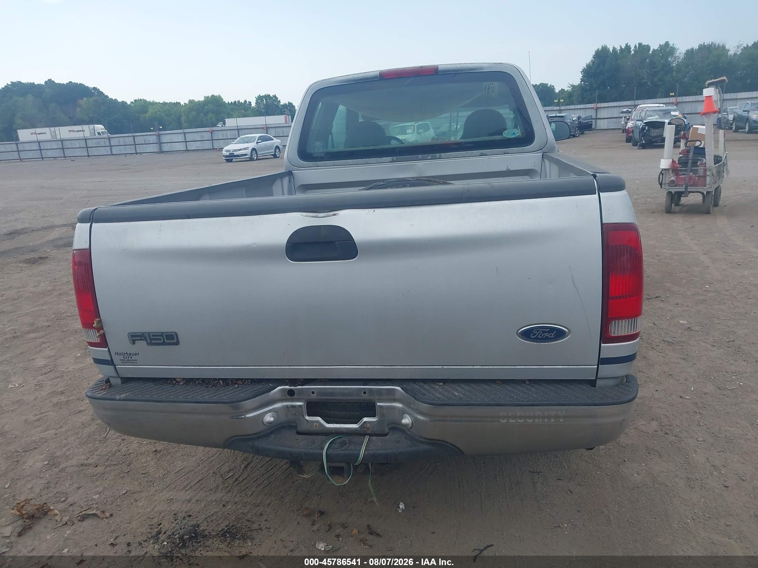 1998 Ford F-150 Lariat/standard/xl/xlt Silver vin: 1FTZX1767WNA72845