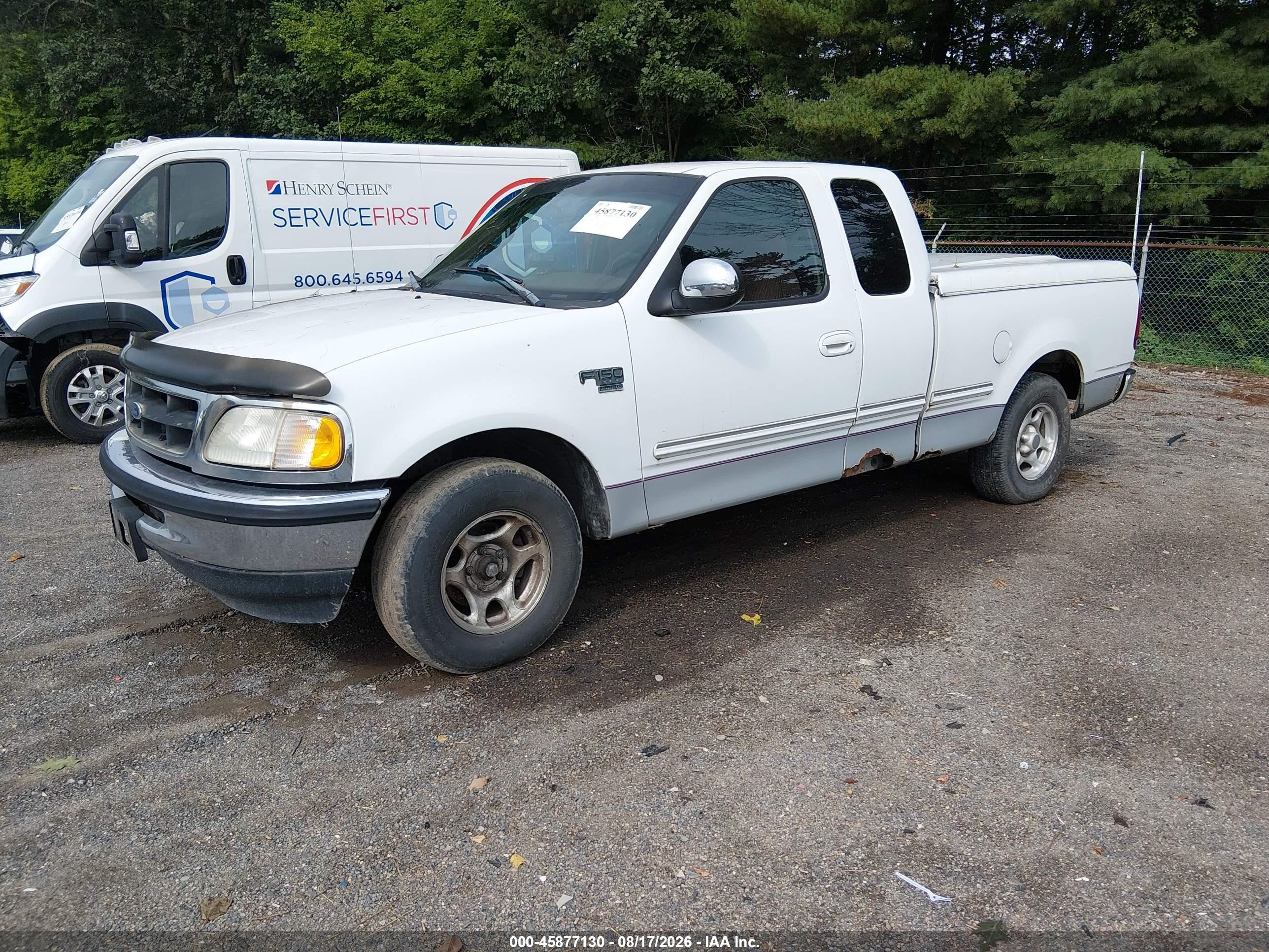 1998 Ford F-150 Lariat/standard/xl/xlt Белый vin: 1FTZX1768WNA18020