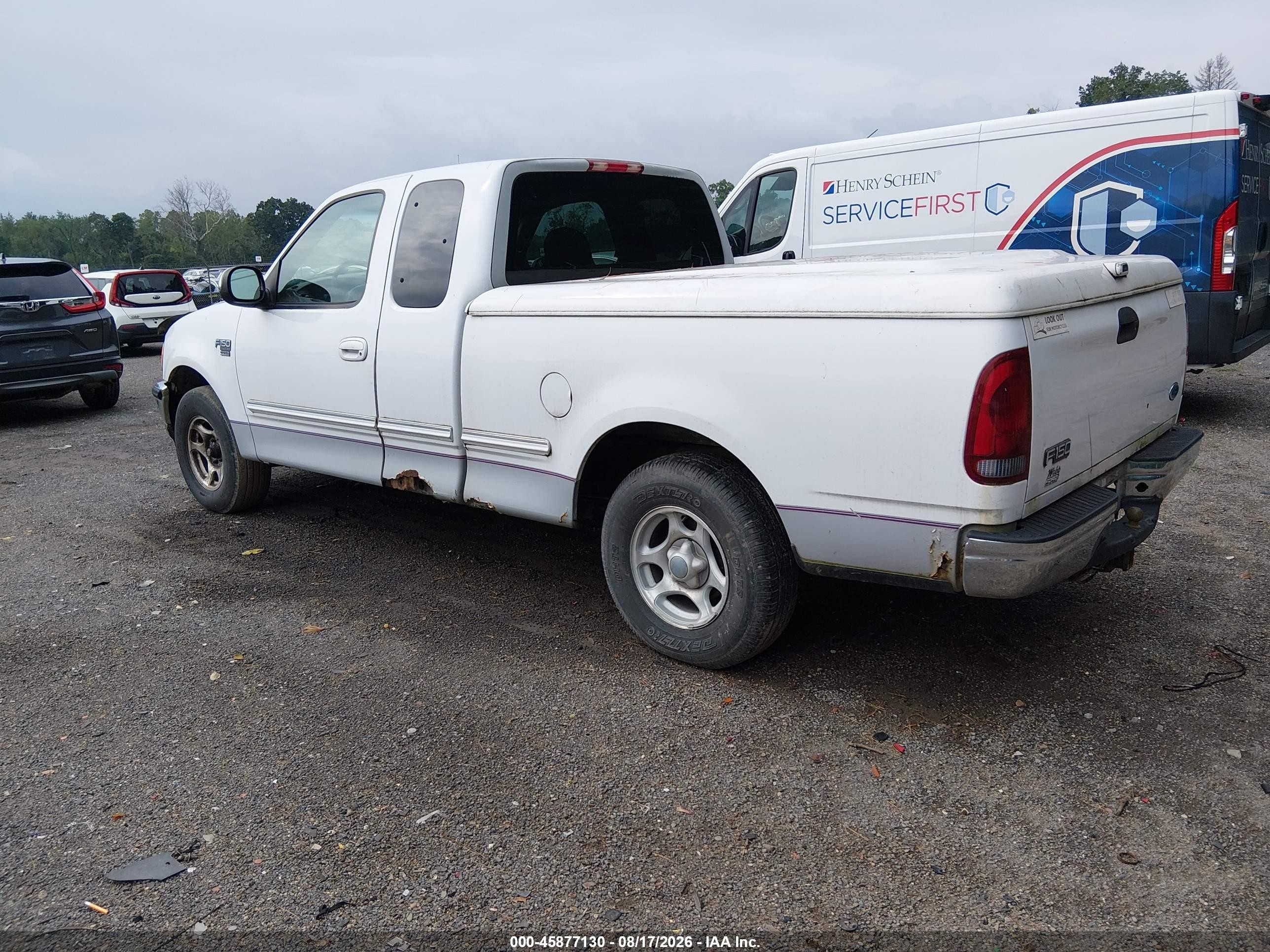 1998 Ford F-150 Lariat/standard/xl/xlt Белый vin: 1FTZX1768WNA18020