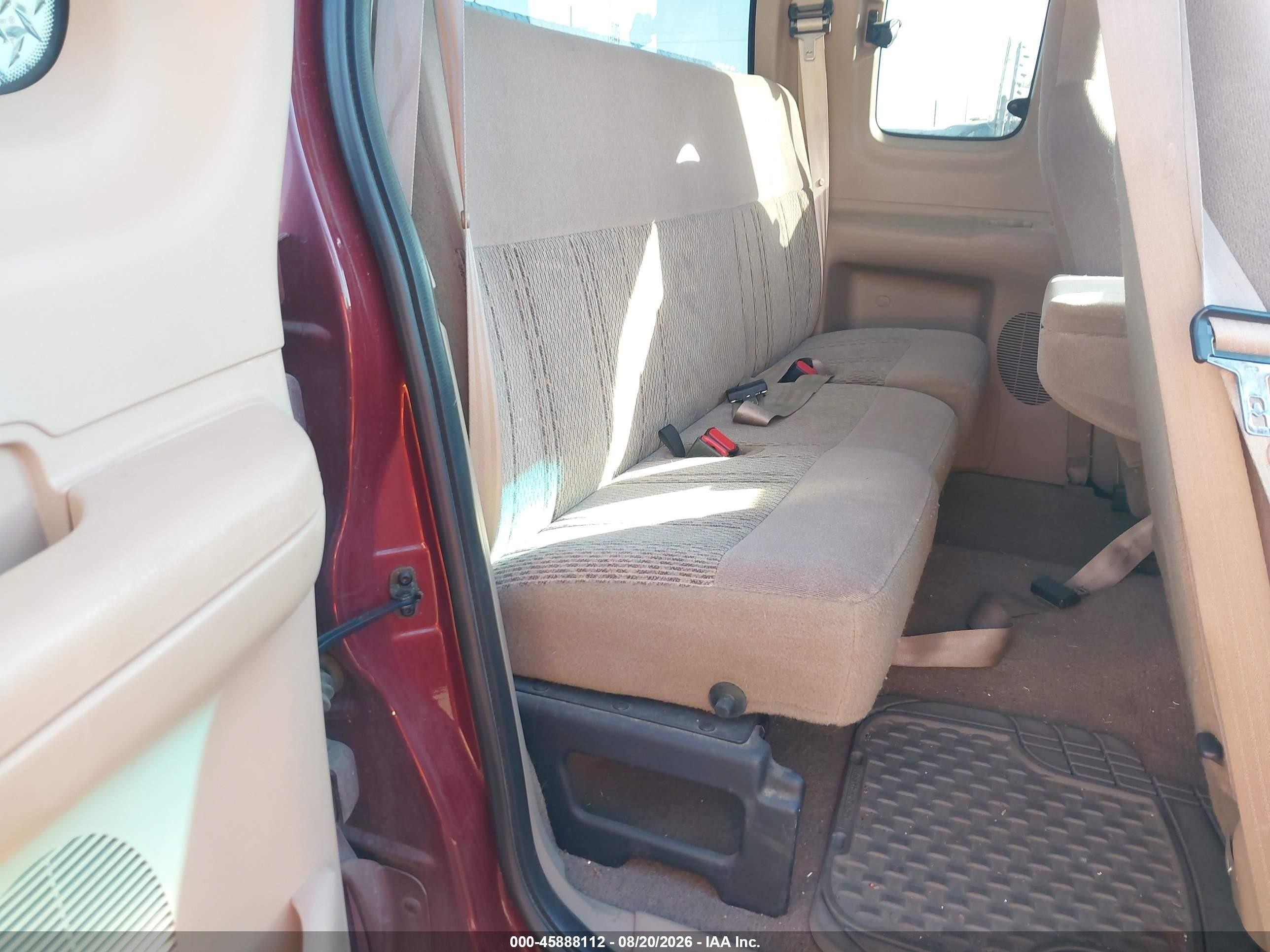1998 Ford F-150 Lariat/standard/xl/xlt Red vin: 1FTZX1768WNB09000