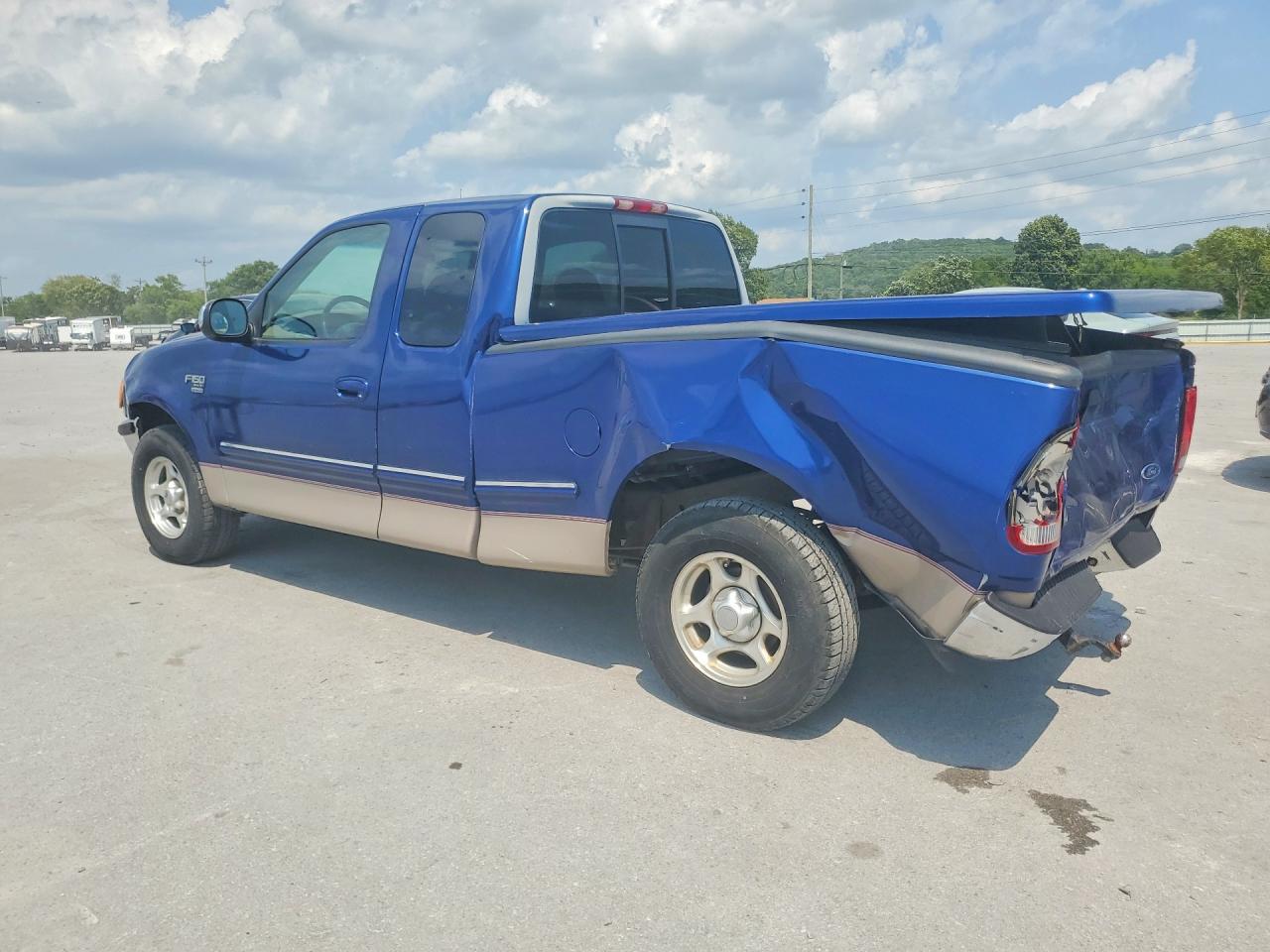 1998 Ford F150 Blue vin: 1FTZX176XWNA98923