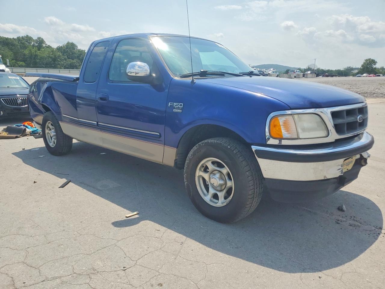1998 Ford F150 Blue vin: 1FTZX176XWNA98923