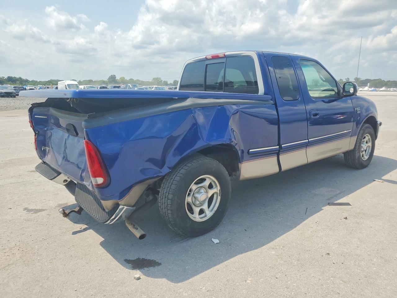 1998 Ford F150 Blue vin: 1FTZX176XWNA98923