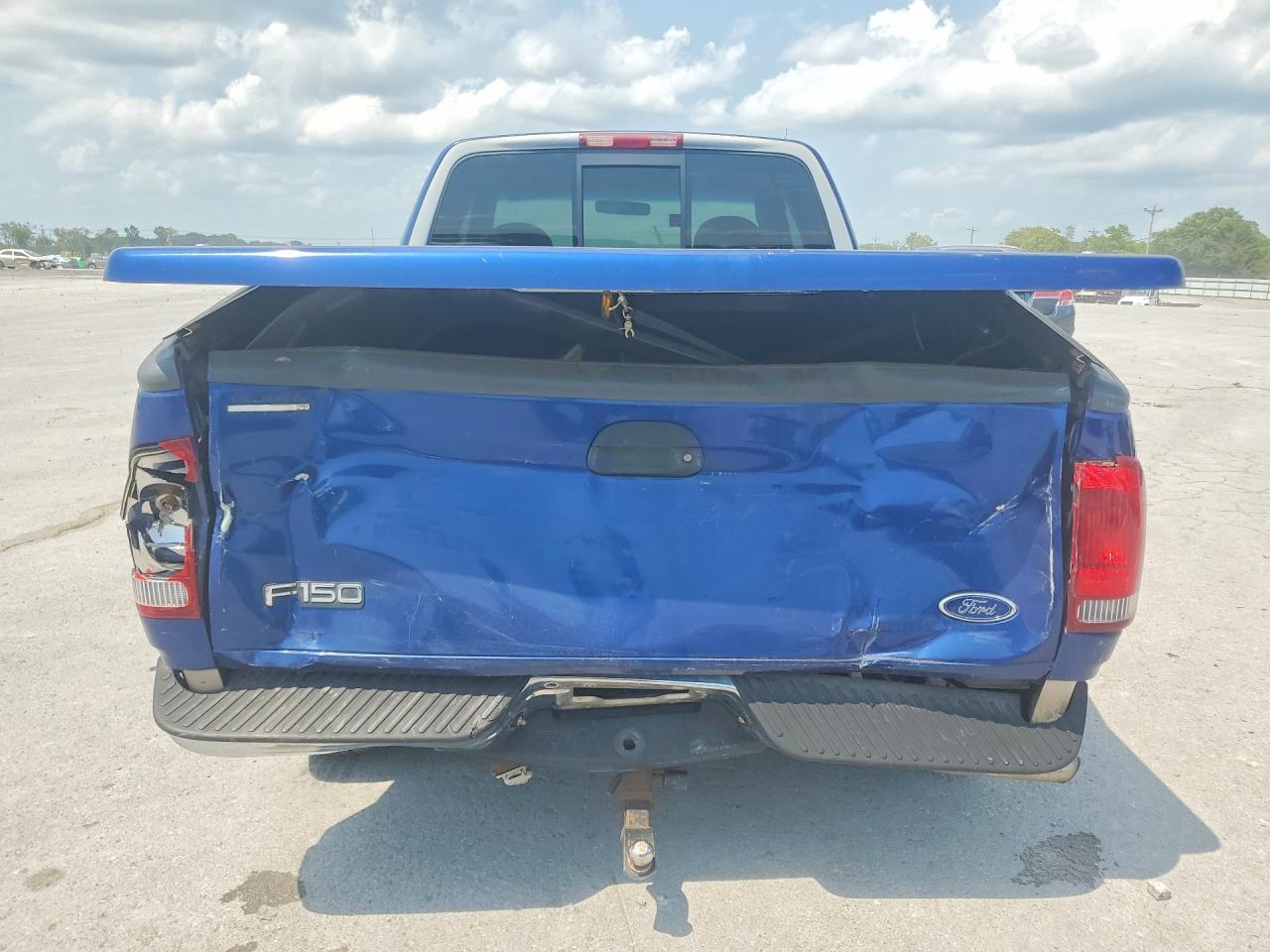 1998 Ford F150 Blue vin: 1FTZX176XWNA98923