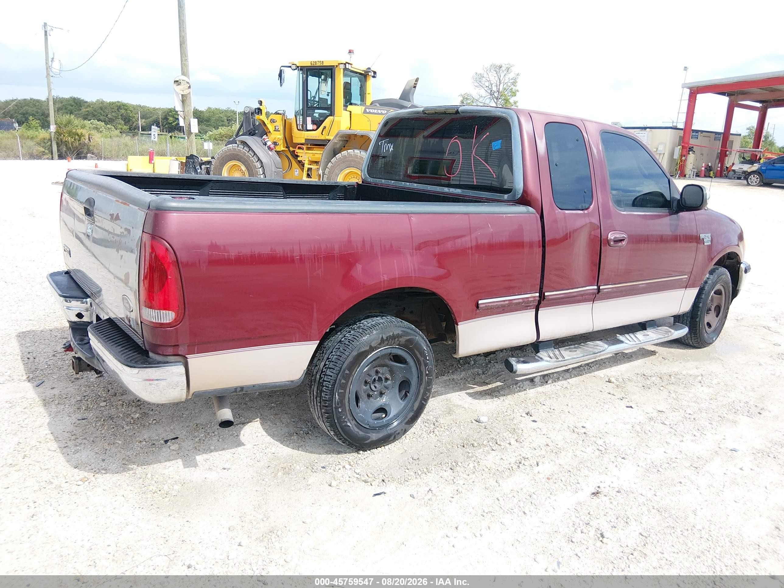 1998 Ford F-150 Lariat/standard/xl/xlt Красный vin: 1FTZX176XWNB17647