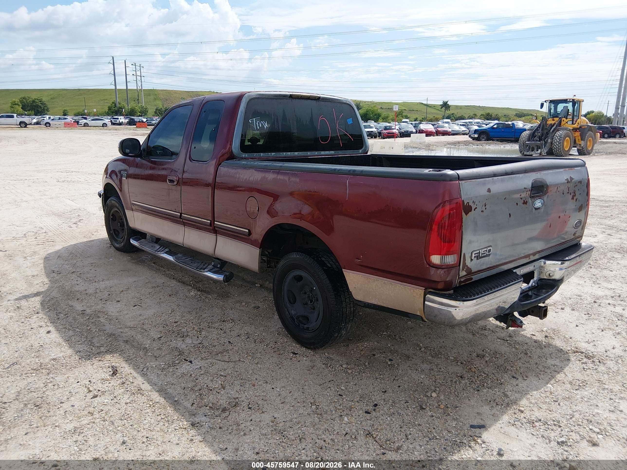 1998 Ford F-150 Lariat/standard/xl/xlt Красный vin: 1FTZX176XWNB17647