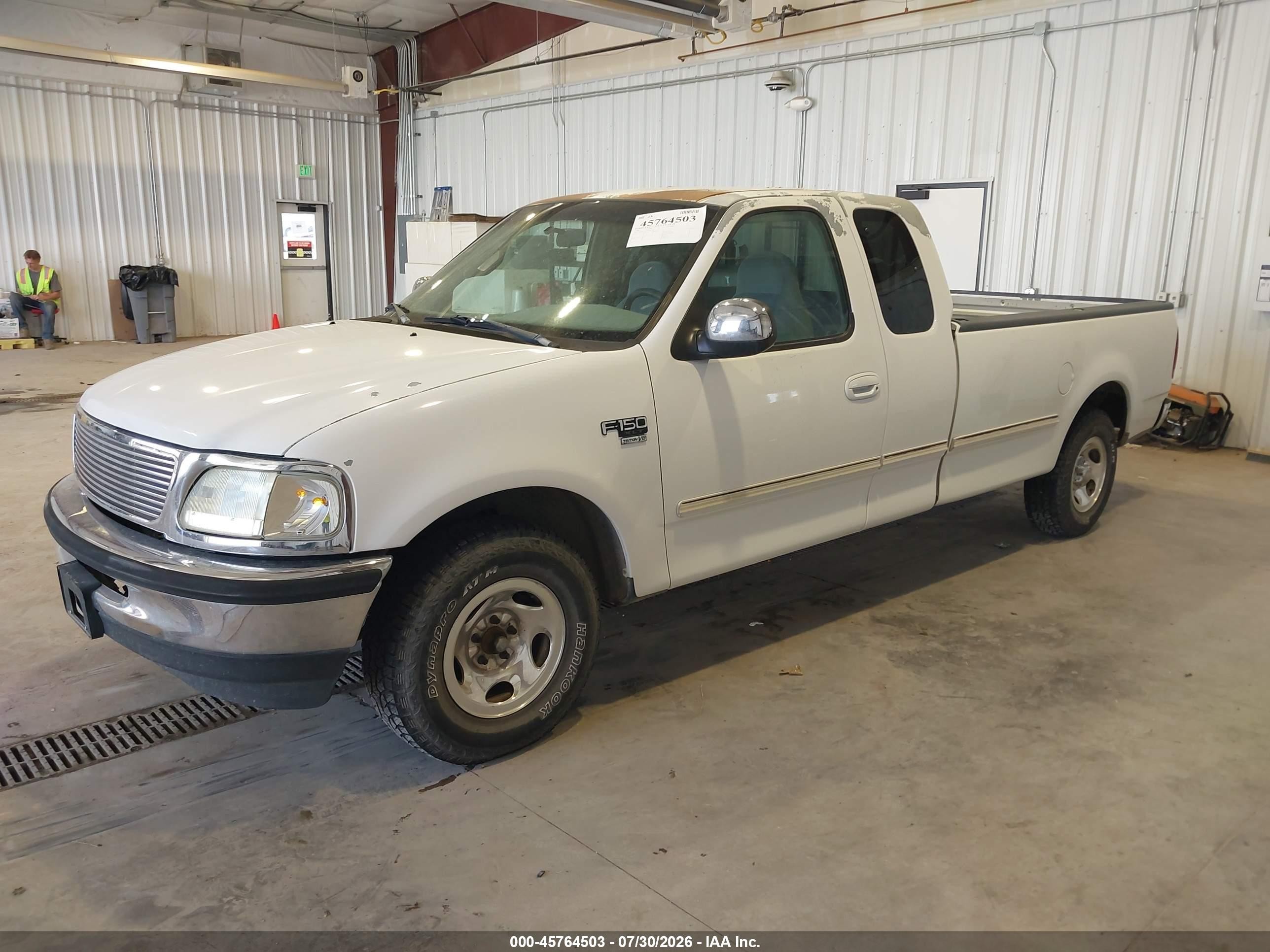 1998 Ford F-150 Lariat/standard/xl/xlt White vin: 1FTZX17W2WKB23508