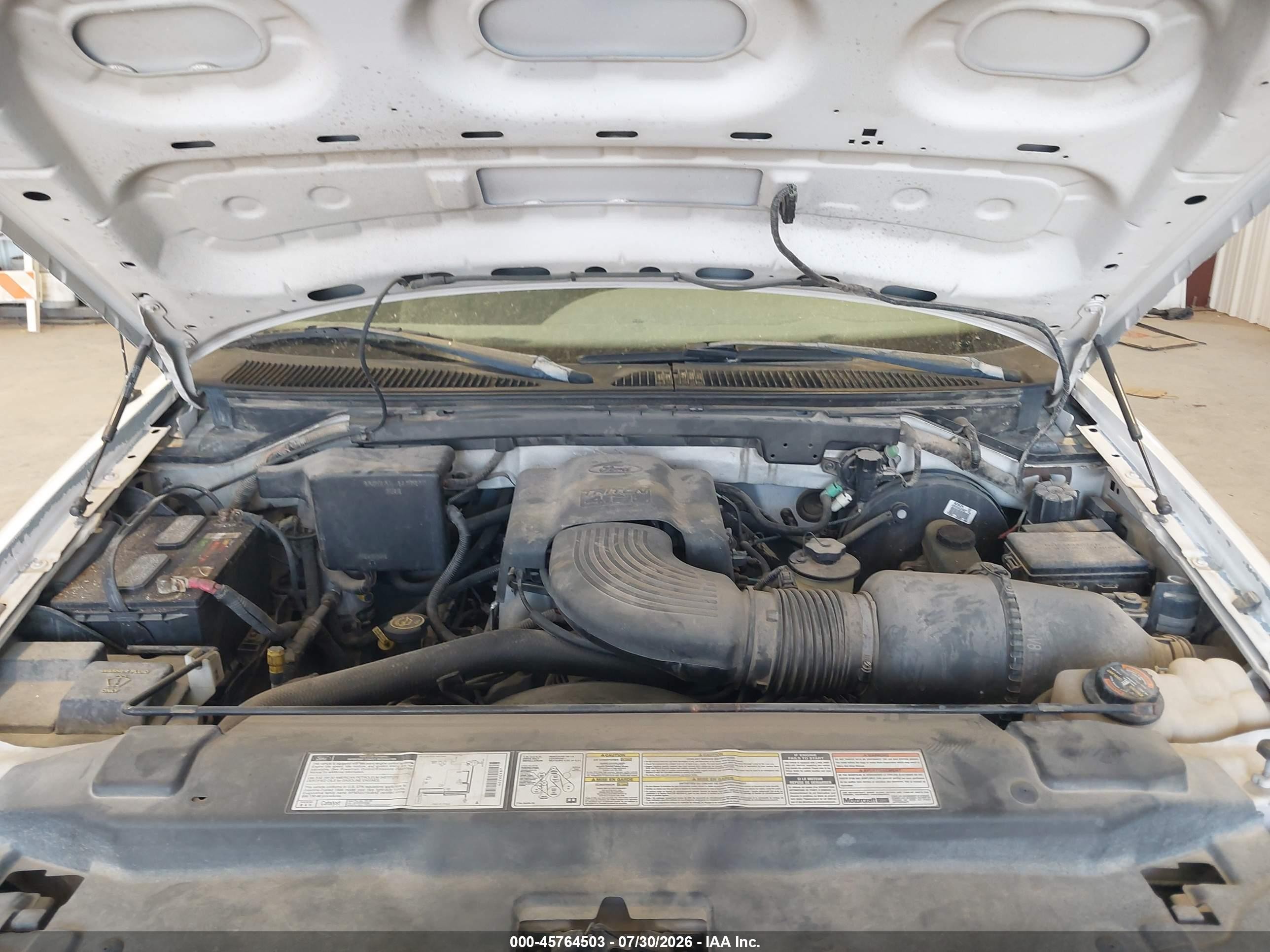1998 Ford F-150 Lariat/standard/xl/xlt White vin: 1FTZX17W2WKB23508