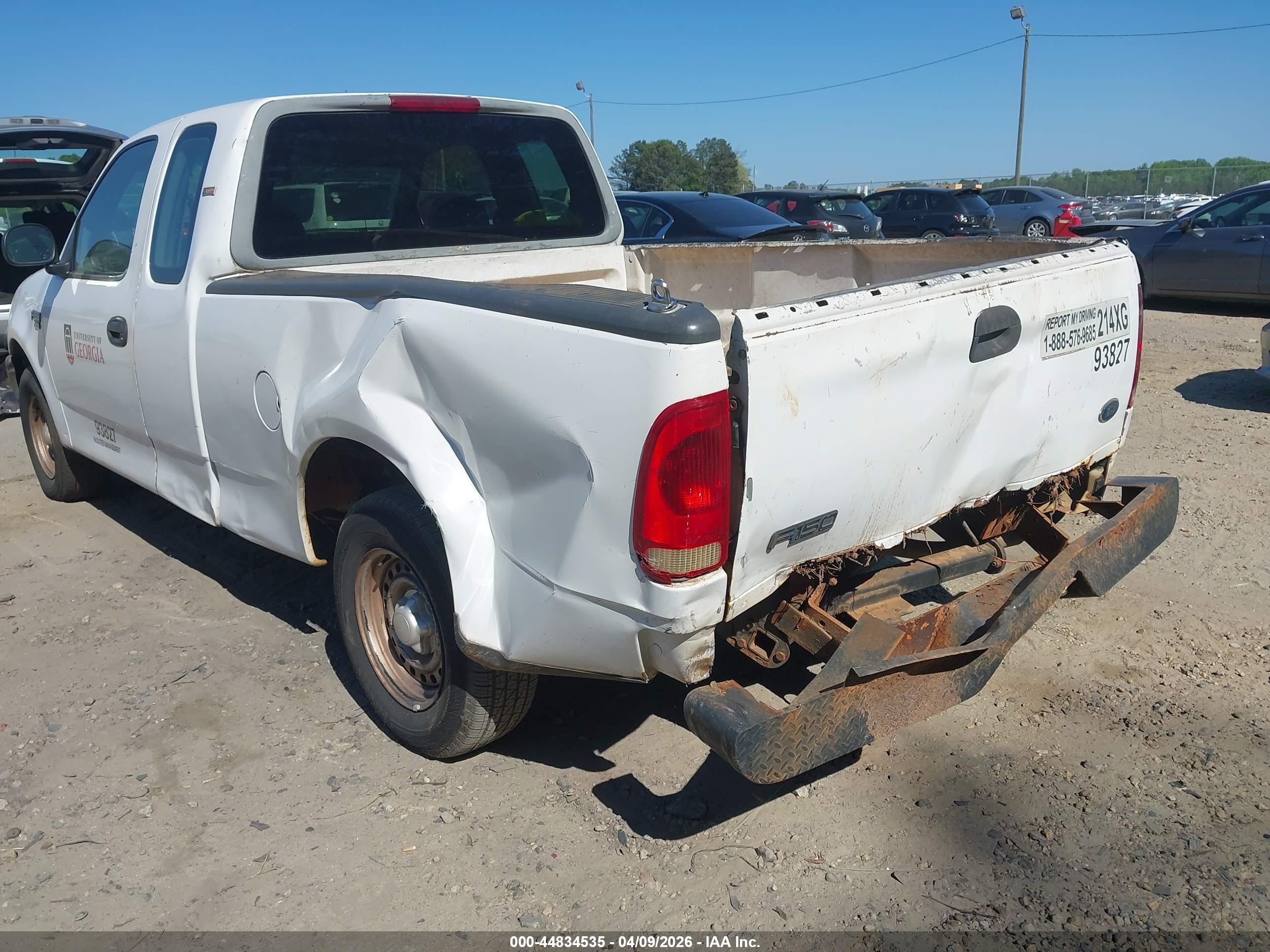 1998 Ford F-150 Lariat/standard/xl/xlt White vin: 1FTZX17W6WNB61712