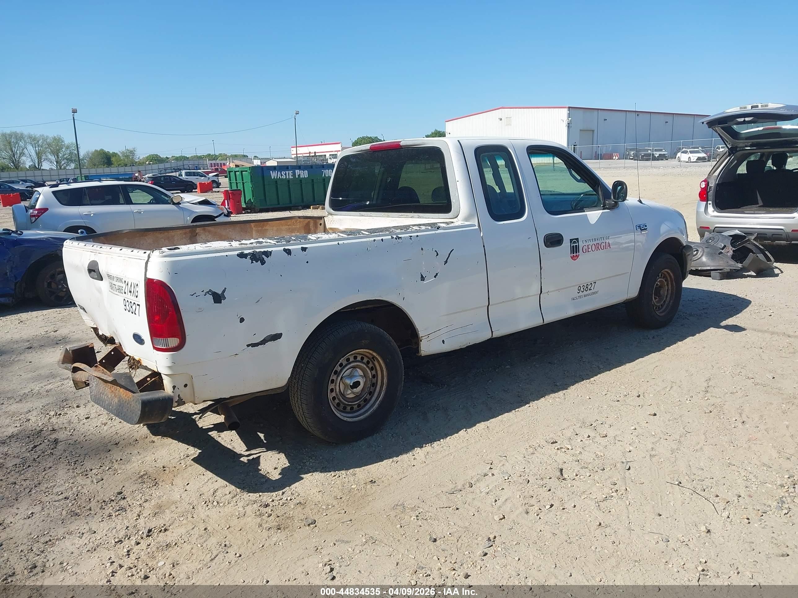 1998 Ford F-150 Lariat/standard/xl/xlt White vin: 1FTZX17W6WNB61712