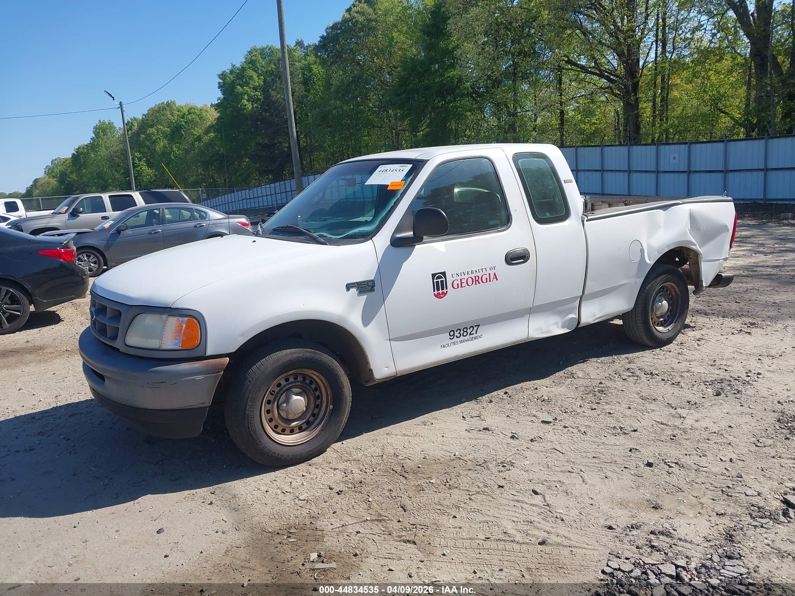 1998 Ford F-150 Lariat/standard/xl/xlt White vin: 1FTZX17W6WNB61712