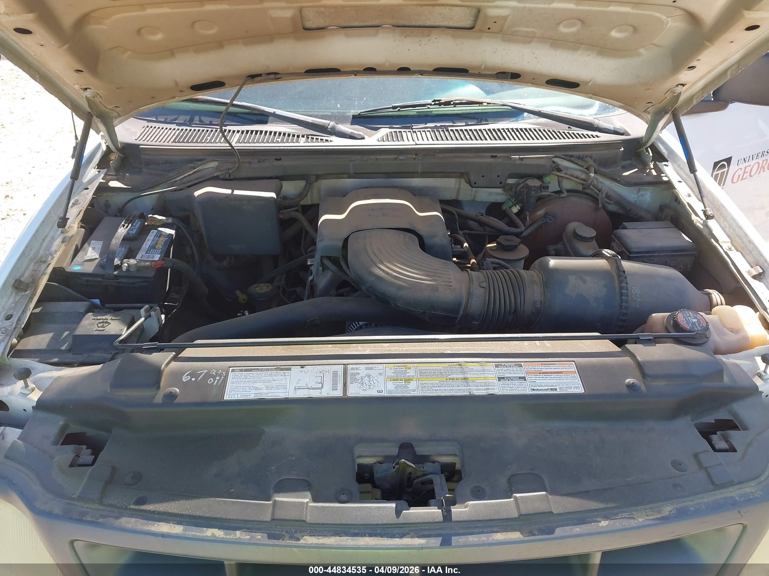 1998 Ford F-150 Lariat/standard/xl/xlt White vin: 1FTZX17W6WNB61712