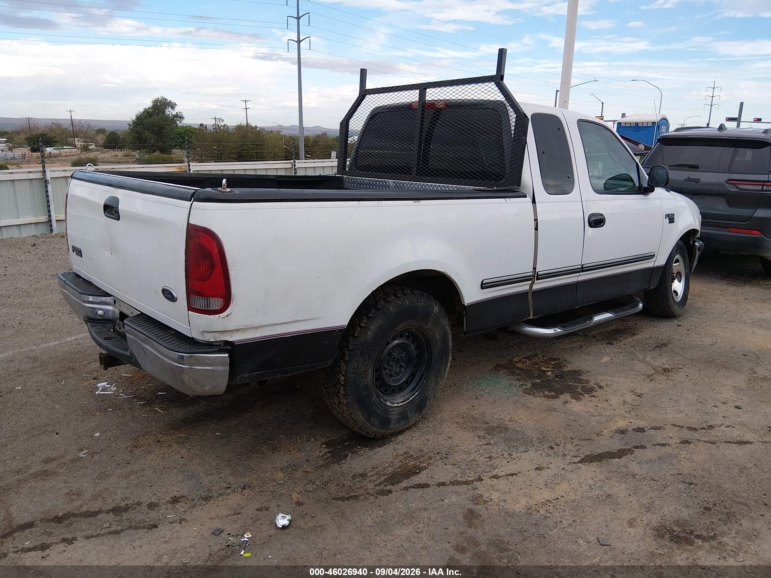 1998 Ford F-150 Lariat/standard/xl/xlt White vin: 1FTZX17W6WNC41902