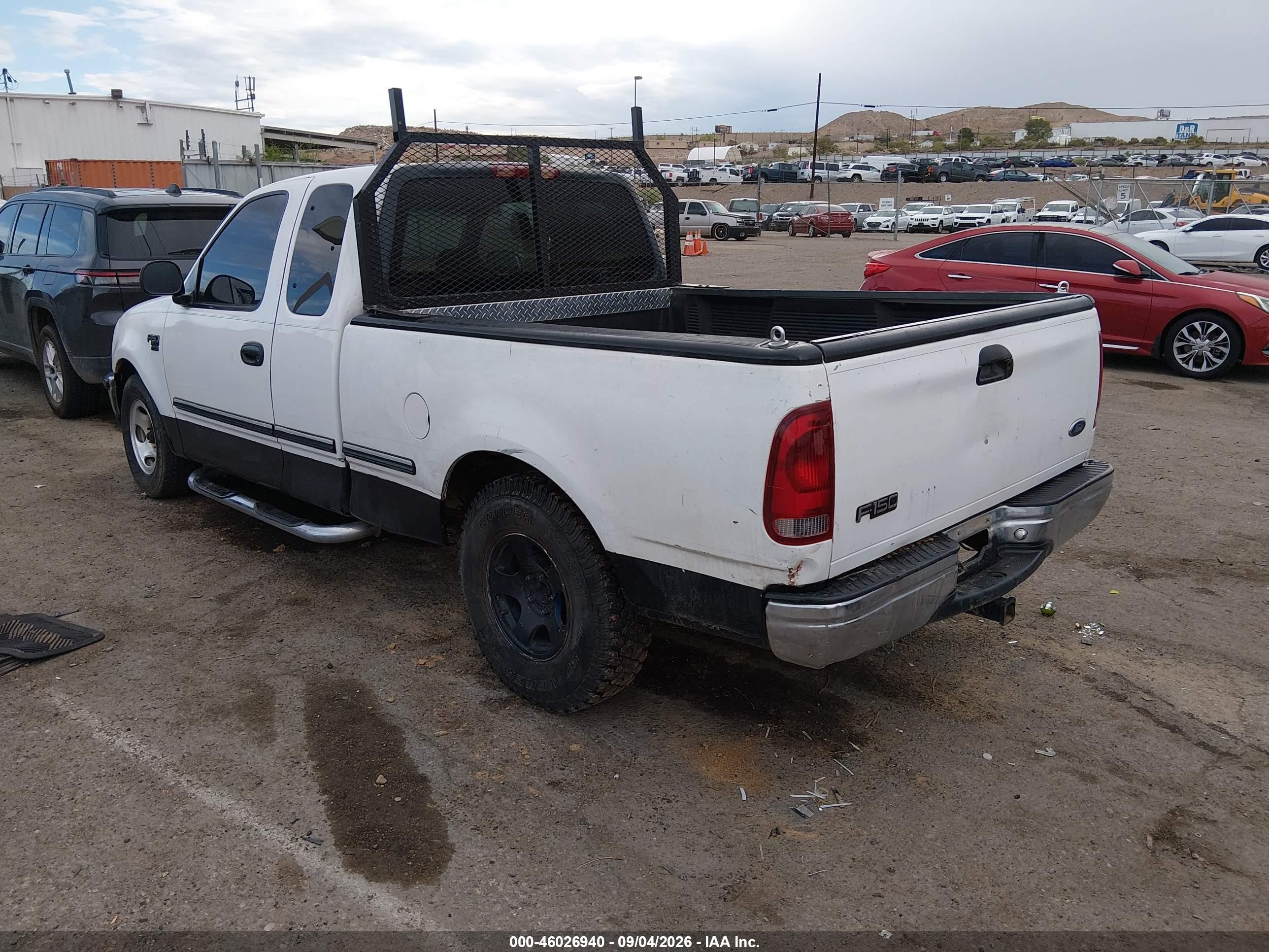 1998 Ford F-150 Lariat/standard/xl/xlt White vin: 1FTZX17W6WNC41902