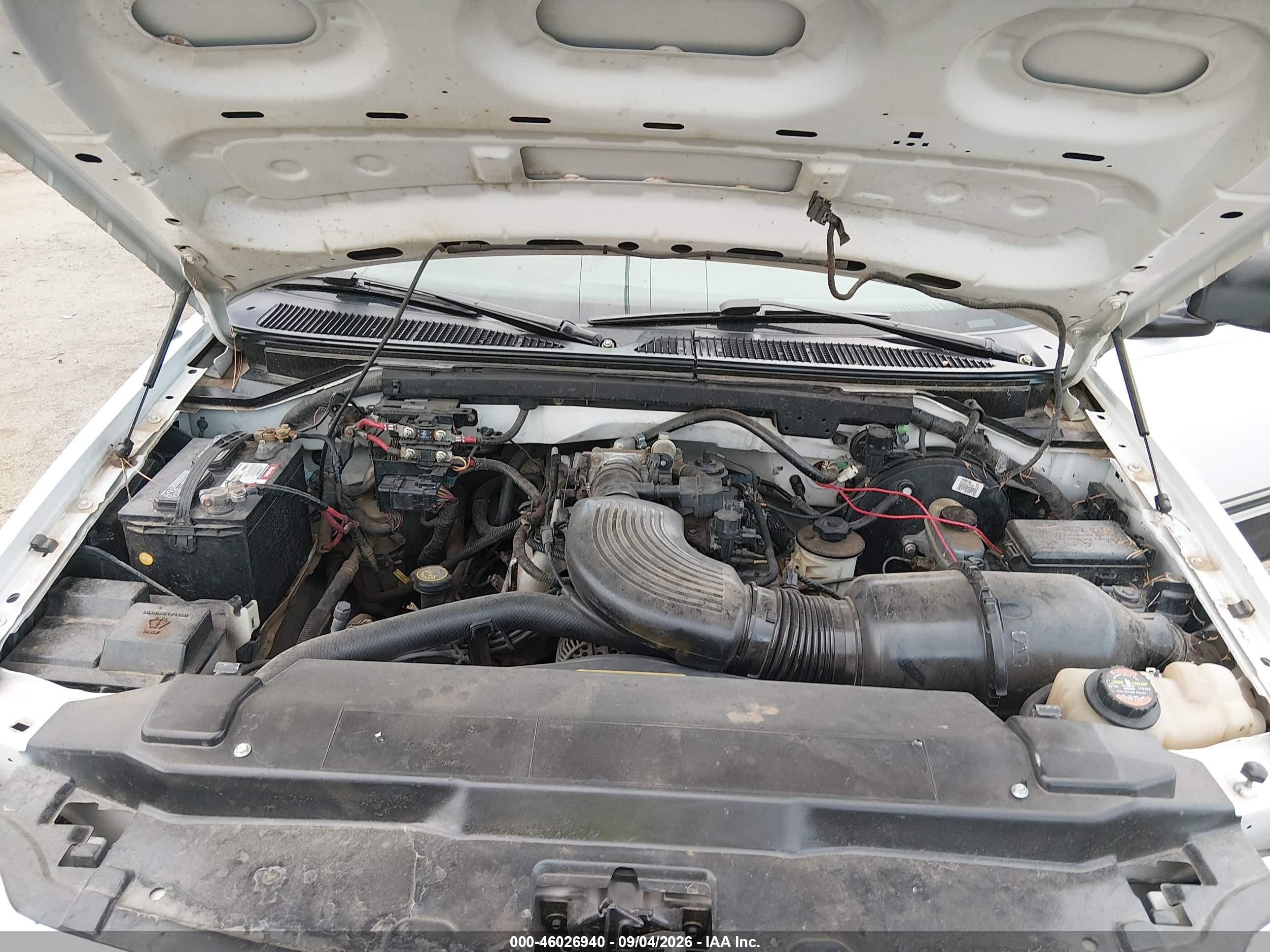 1998 Ford F-150 Lariat/standard/xl/xlt White vin: 1FTZX17W6WNC41902