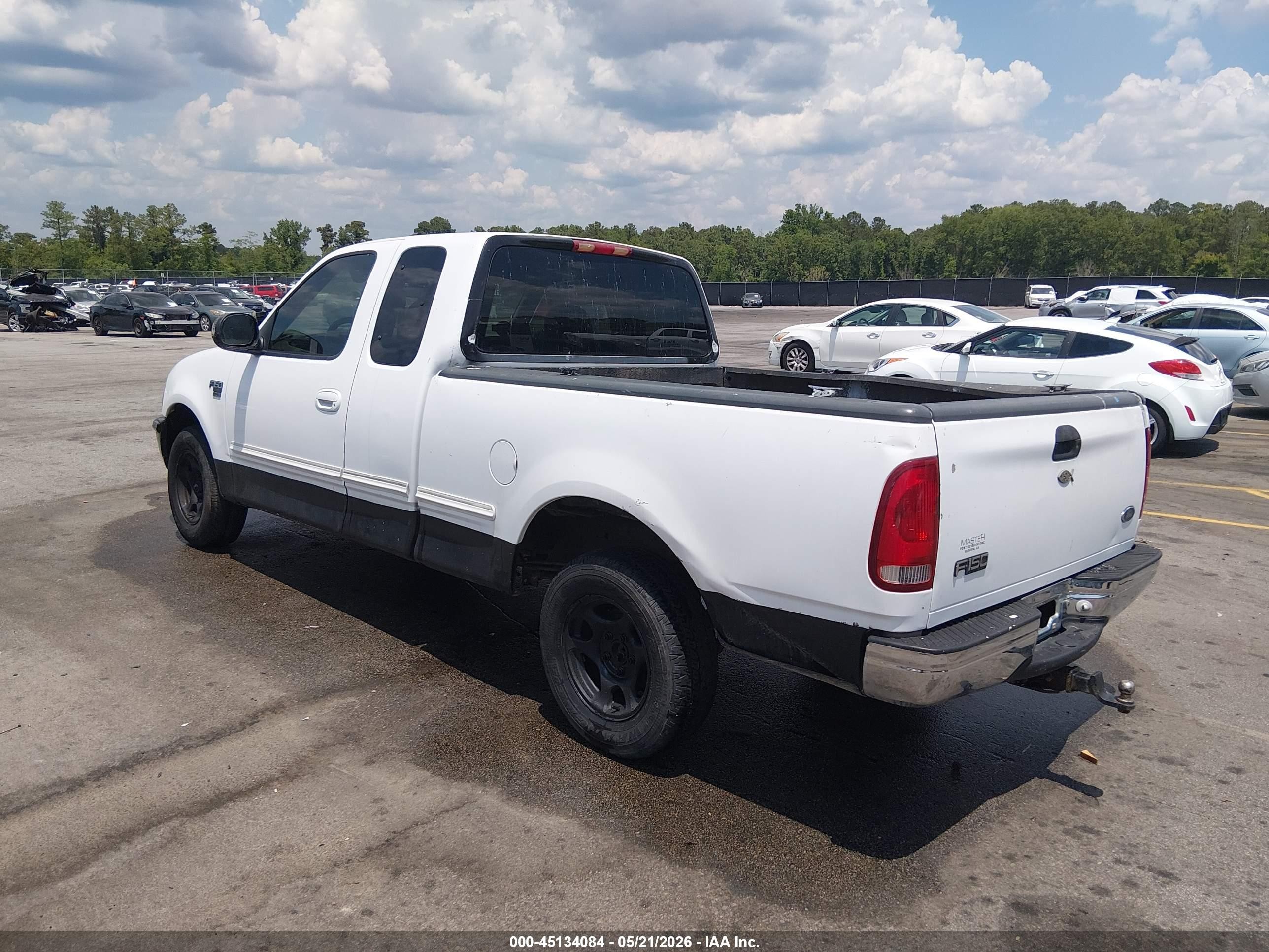 1998 Ford F-150 Lariat/standard/xl/xlt White vin: 1FTZX17W7WNB78020