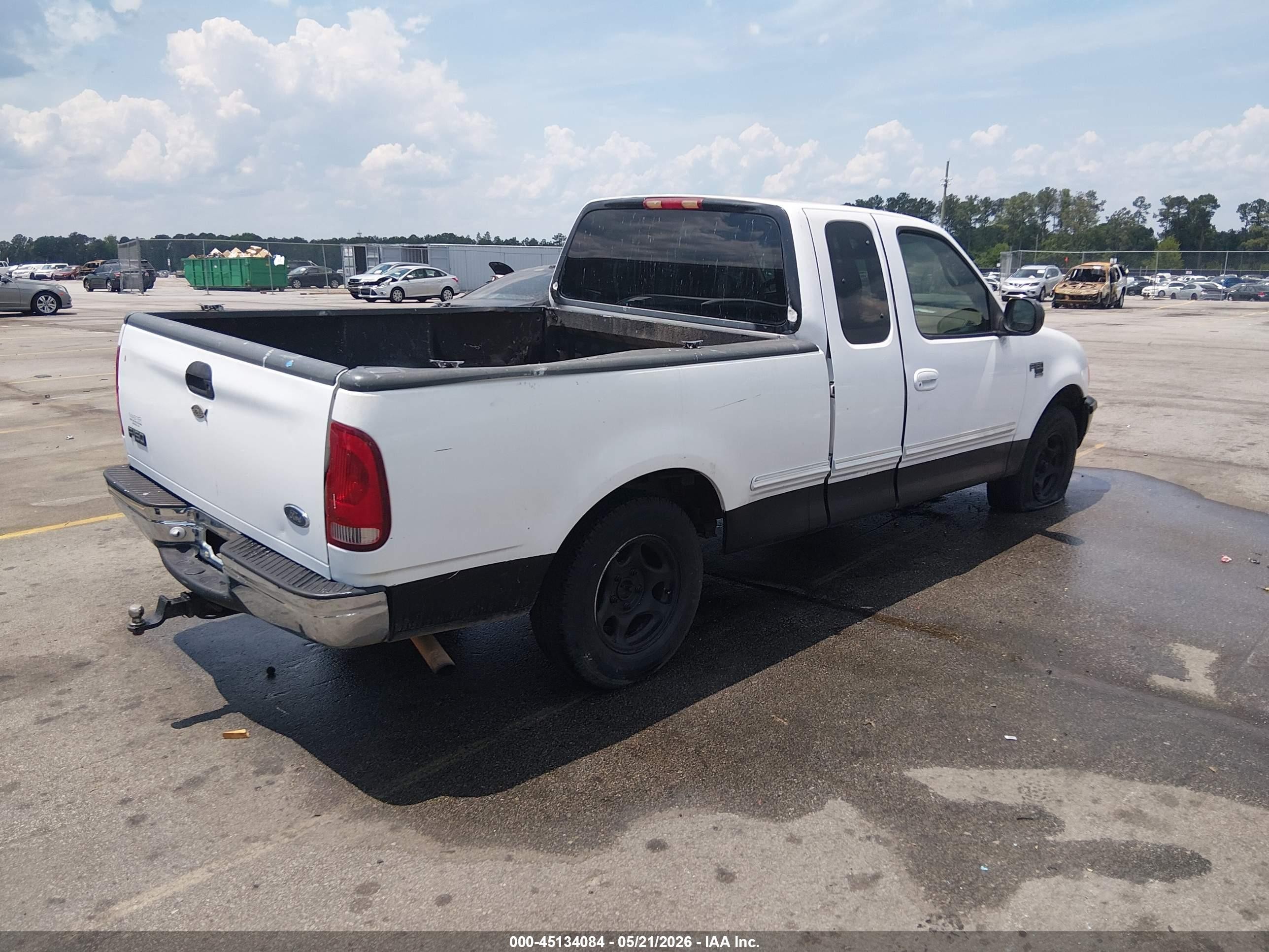 1998 Ford F-150 Lariat/standard/xl/xlt White vin: 1FTZX17W7WNB78020