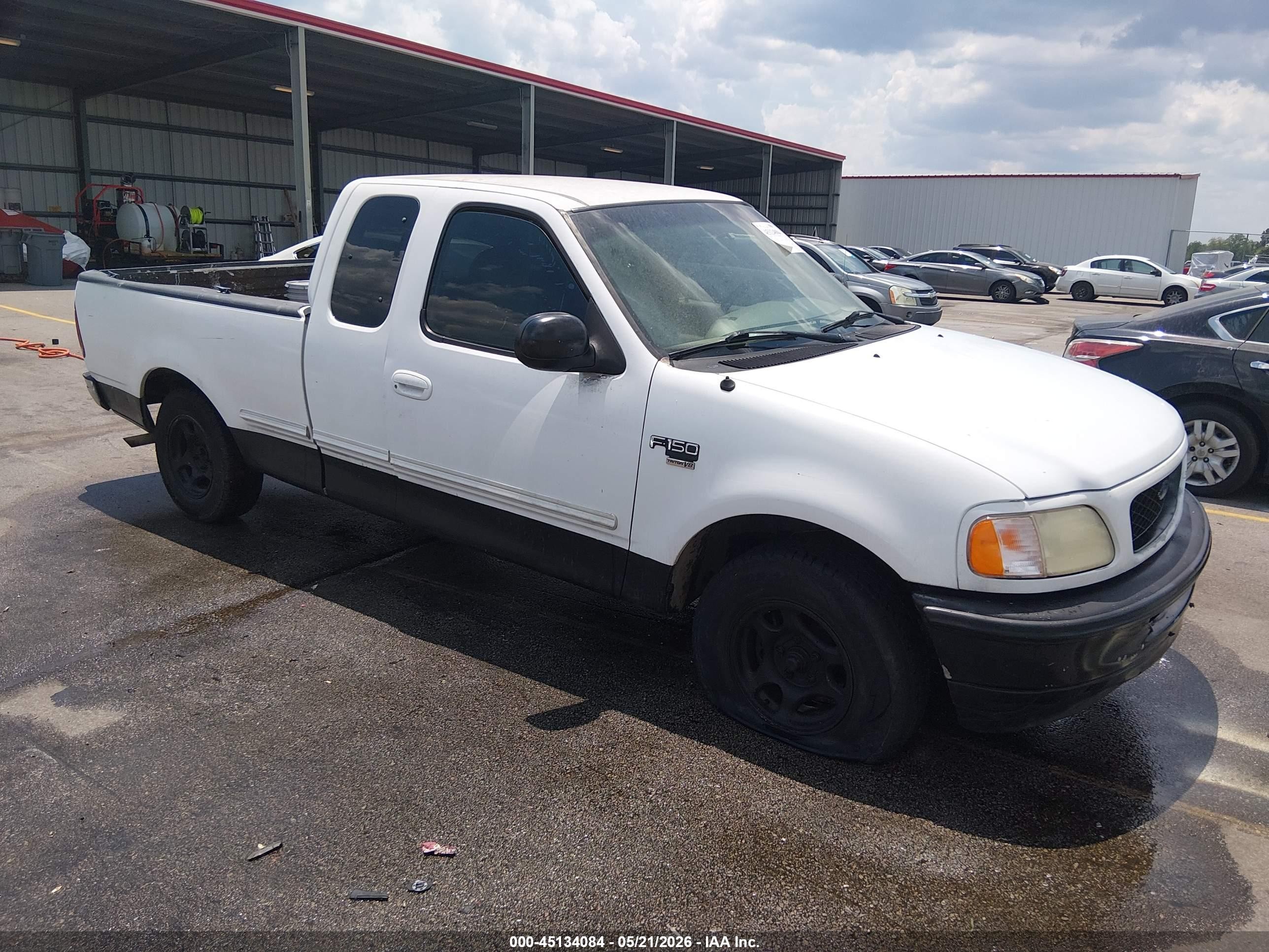 1998 Ford F-150 Lariat/standard/xl/xlt White vin: 1FTZX17W7WNB78020