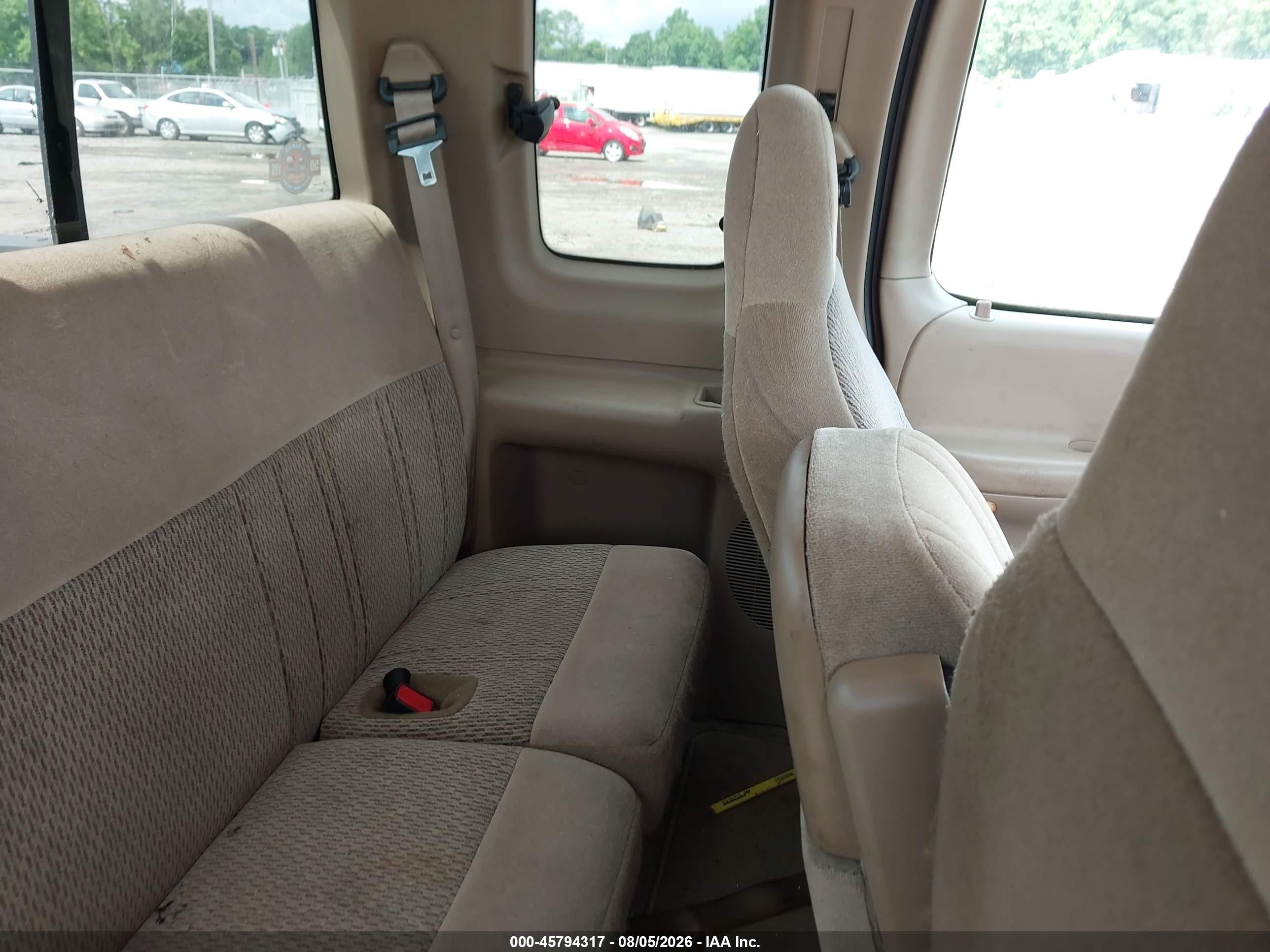 1998 Ford F-150 Lariat/standard/xl/xlt Burgundy vin: 1FTZX17W7WNC37826