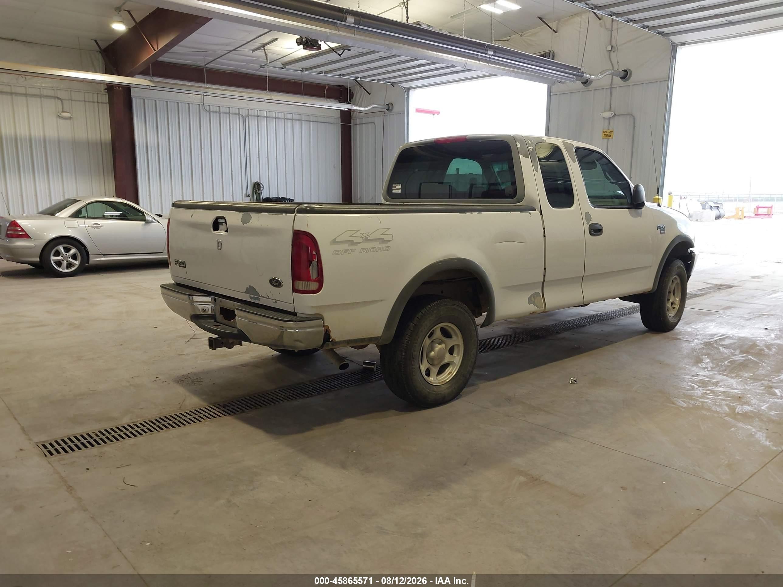 1998 Ford F-150 Lariat/standard/xl/xlt White vin: 1FTZX18W1WKB45255