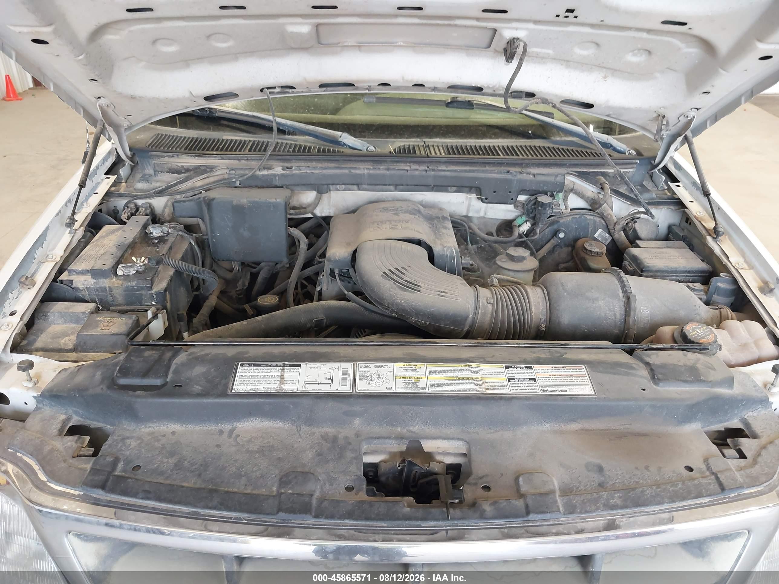 1998 Ford F-150 Lariat/standard/xl/xlt White vin: 1FTZX18W1WKB45255