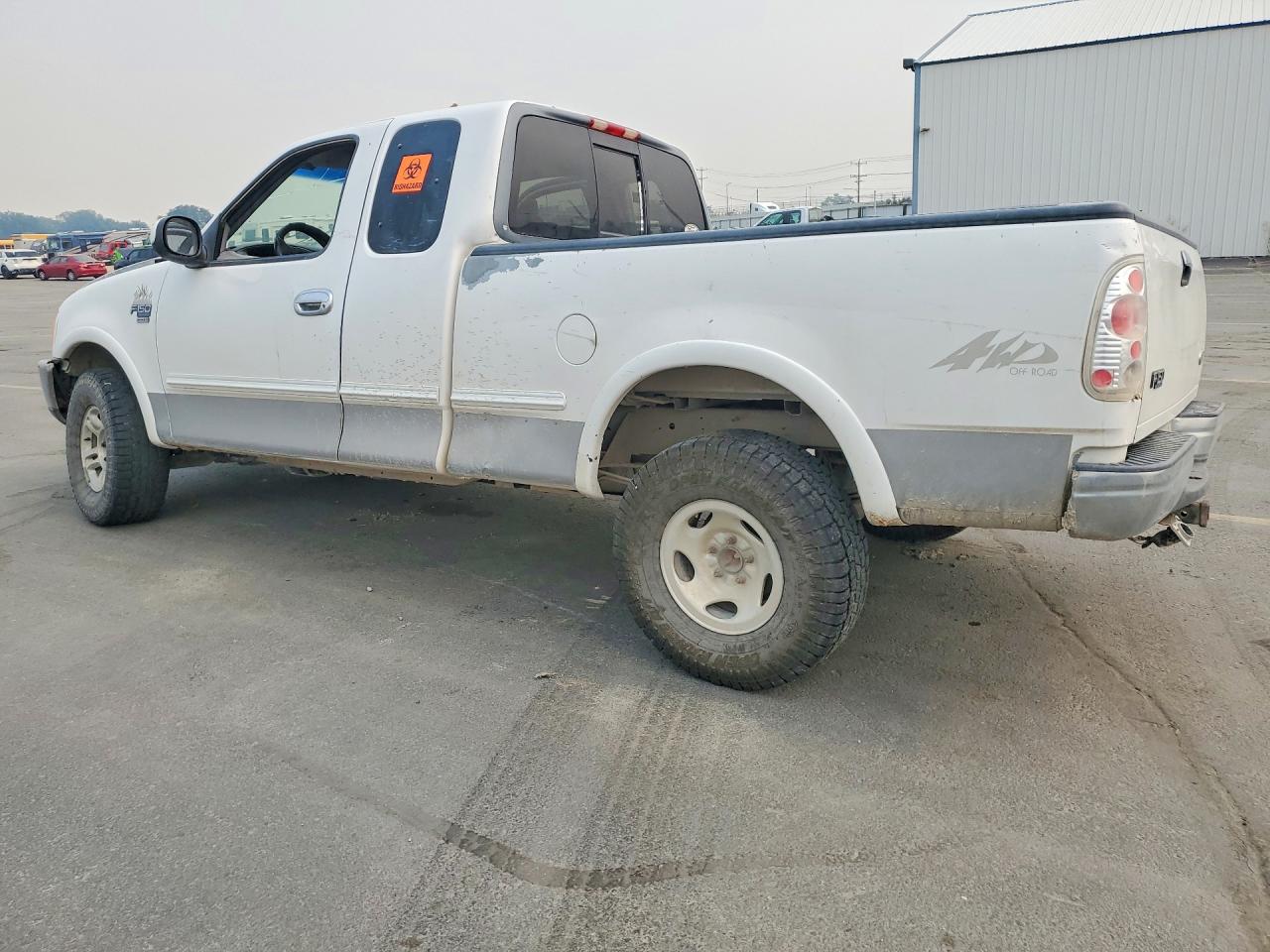 1998 Ford F150 White vin: 1FTZX18W1WKB66851