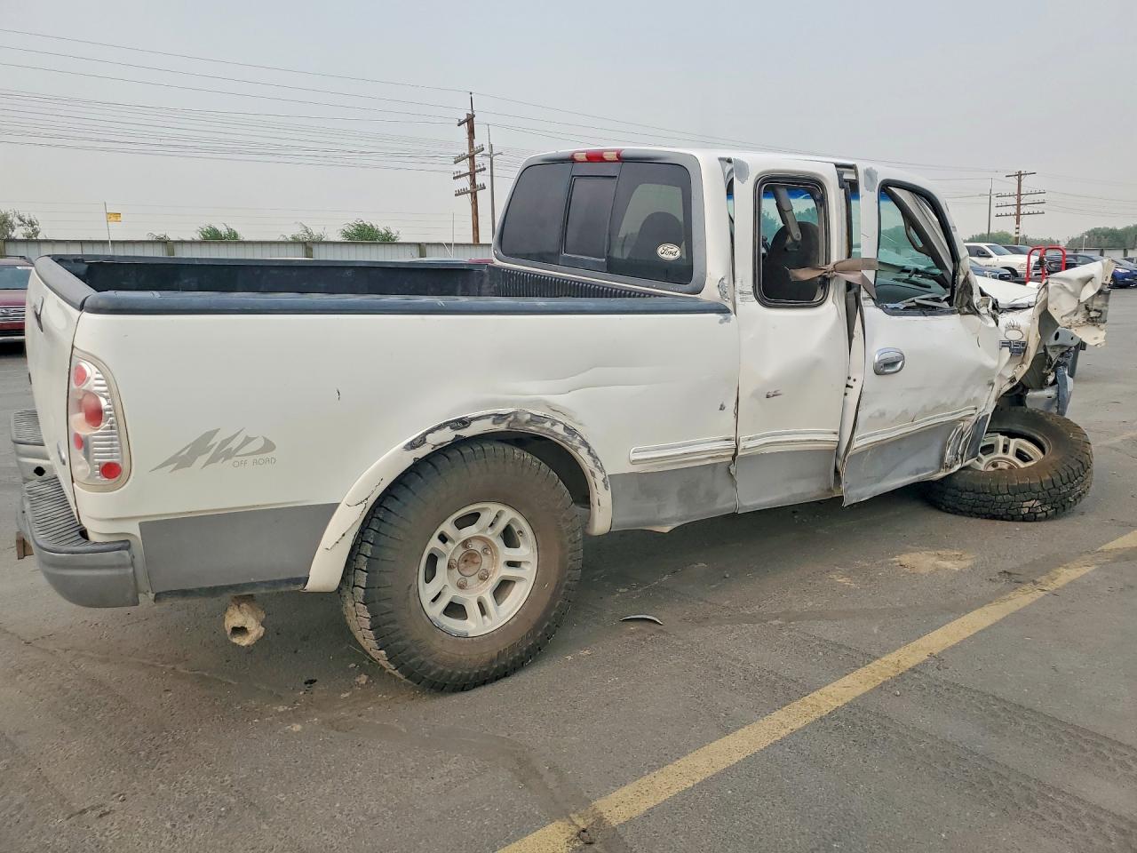 1998 Ford F150 White vin: 1FTZX18W1WKB66851