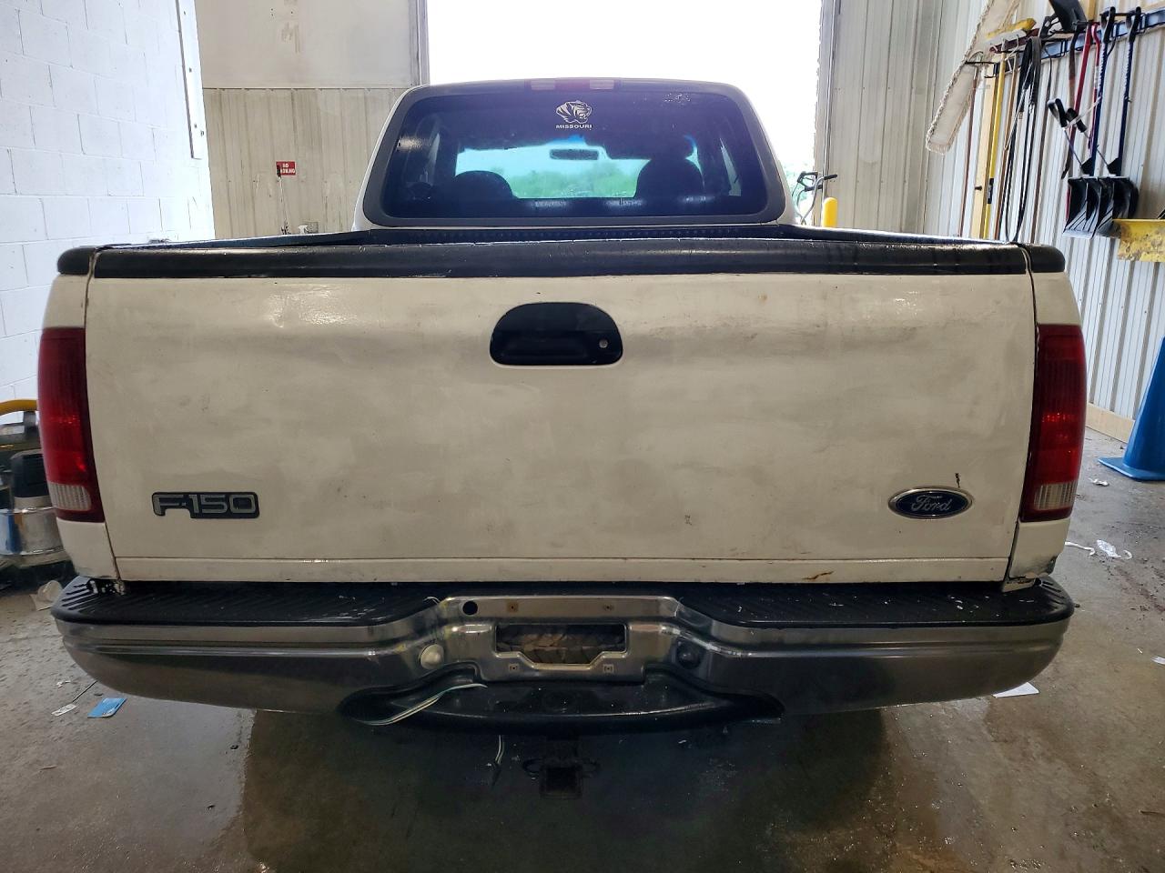 1998 Ford F150 White vin: 1FTZX18W3WKB45547