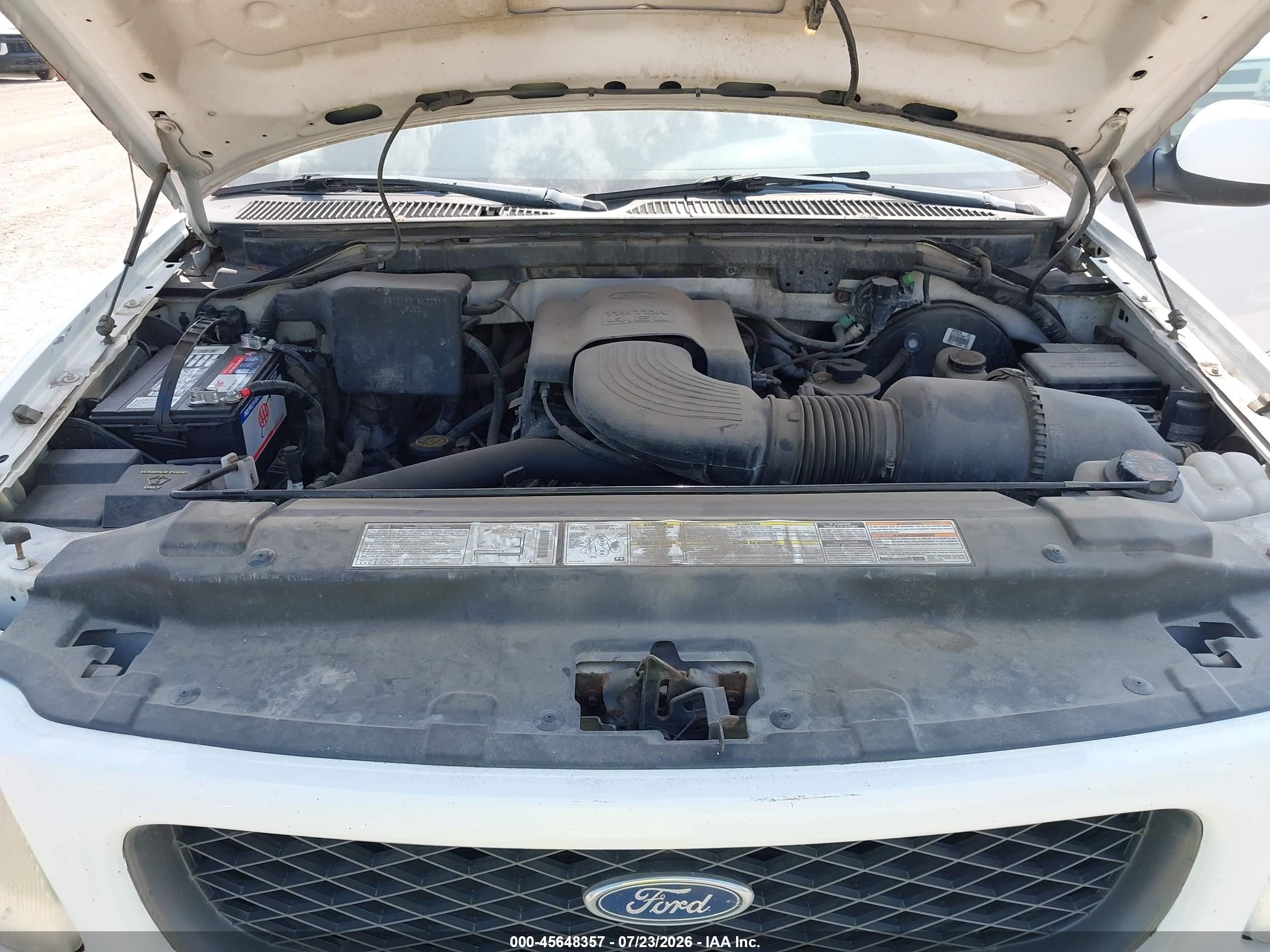 1998 Ford F-150 Lariat/standard/xl/xlt White vin: 1FTZX18W7WKB04399